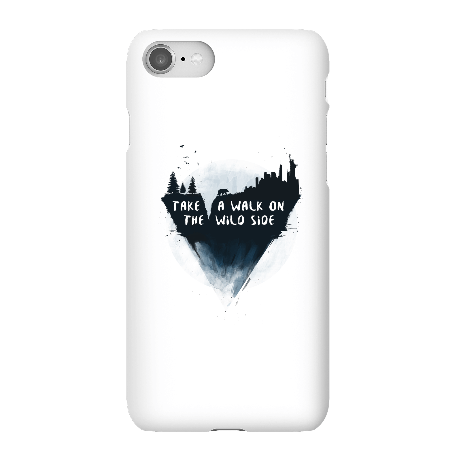 Balazs Solti Take A Walk On The Wild Side Phone Case for iPhone and Android - iPhone 8 - Snap Case - Matte