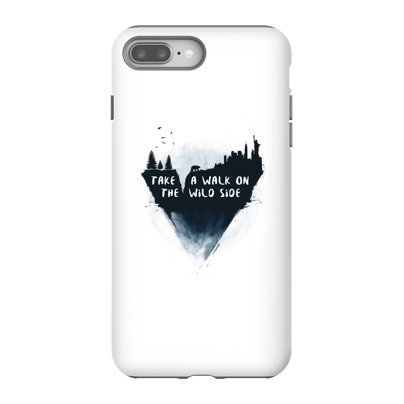 Balazs Solti Take A Walk On The Wild Side Phone Case for iPhone and Android - iPhone 8 Plus - Tough Case - Matte