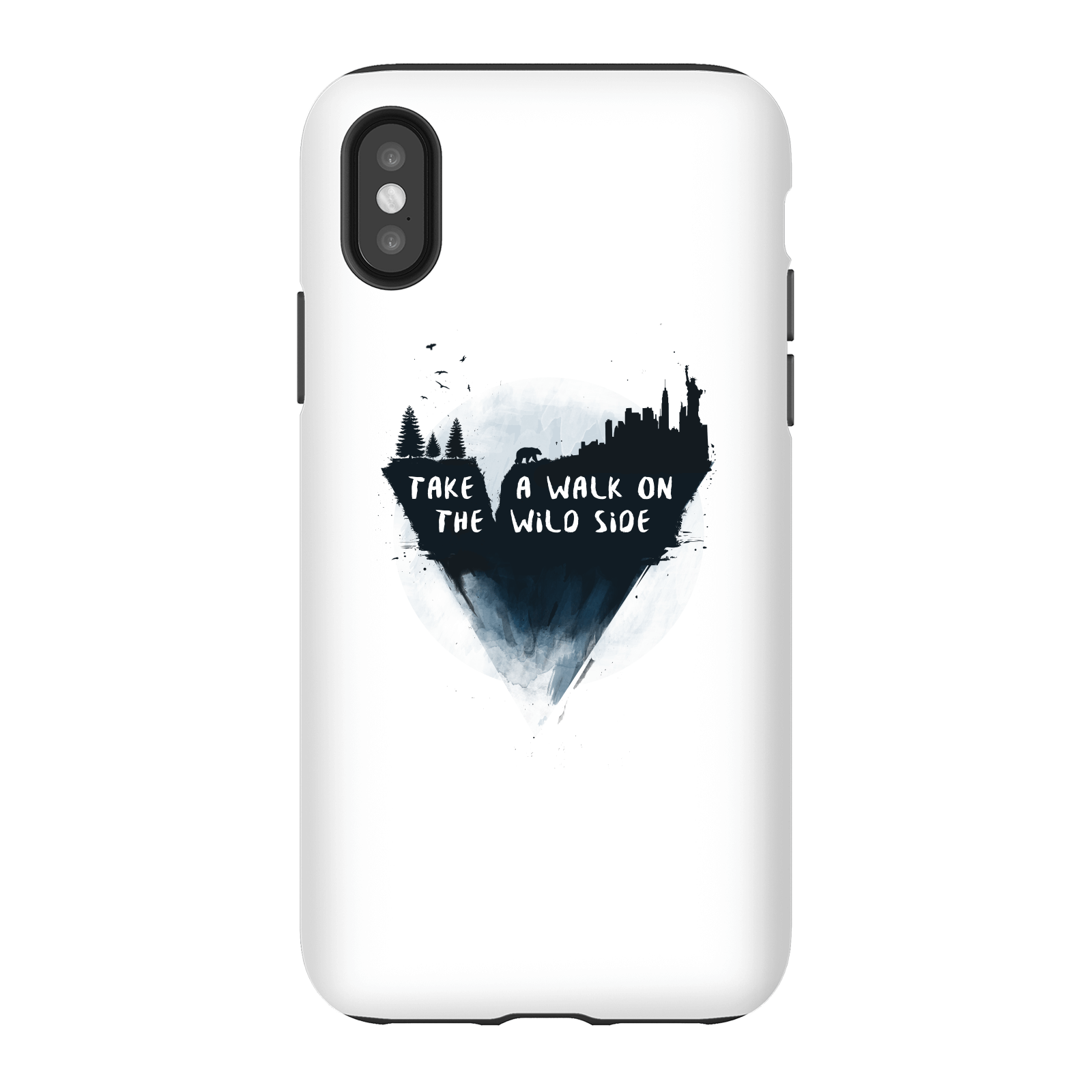 Balazs Solti Take A Walk On The Wild Side Phone Case for iPhone and Android - iPhone X - Tough Case - Matte