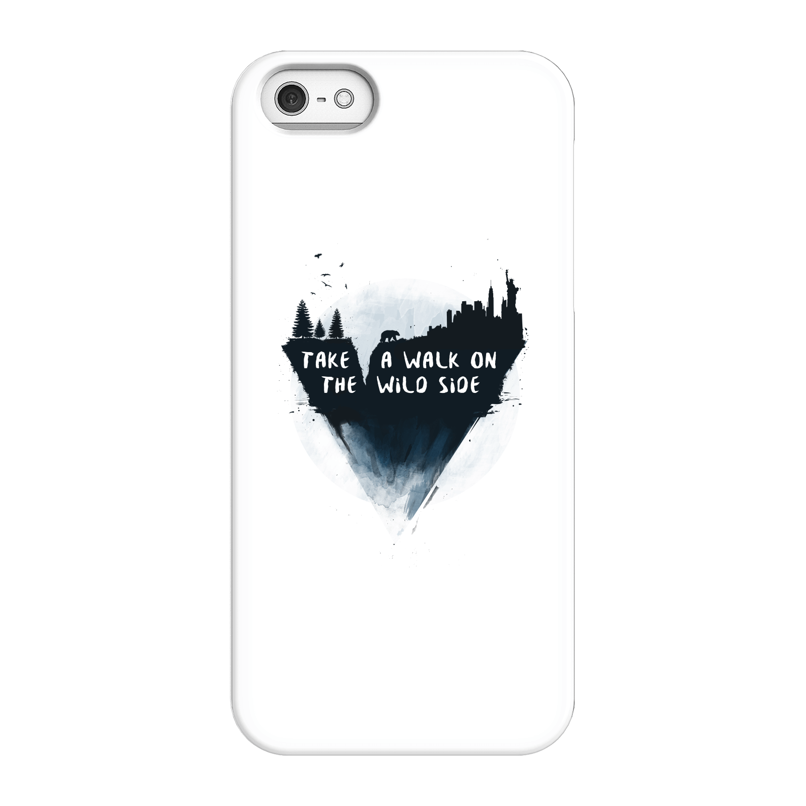 Balazs Solti Take A Walk On The Wild Side Phone Case for iPhone and Android - iPhone 5/5s - Snap Case - Gloss