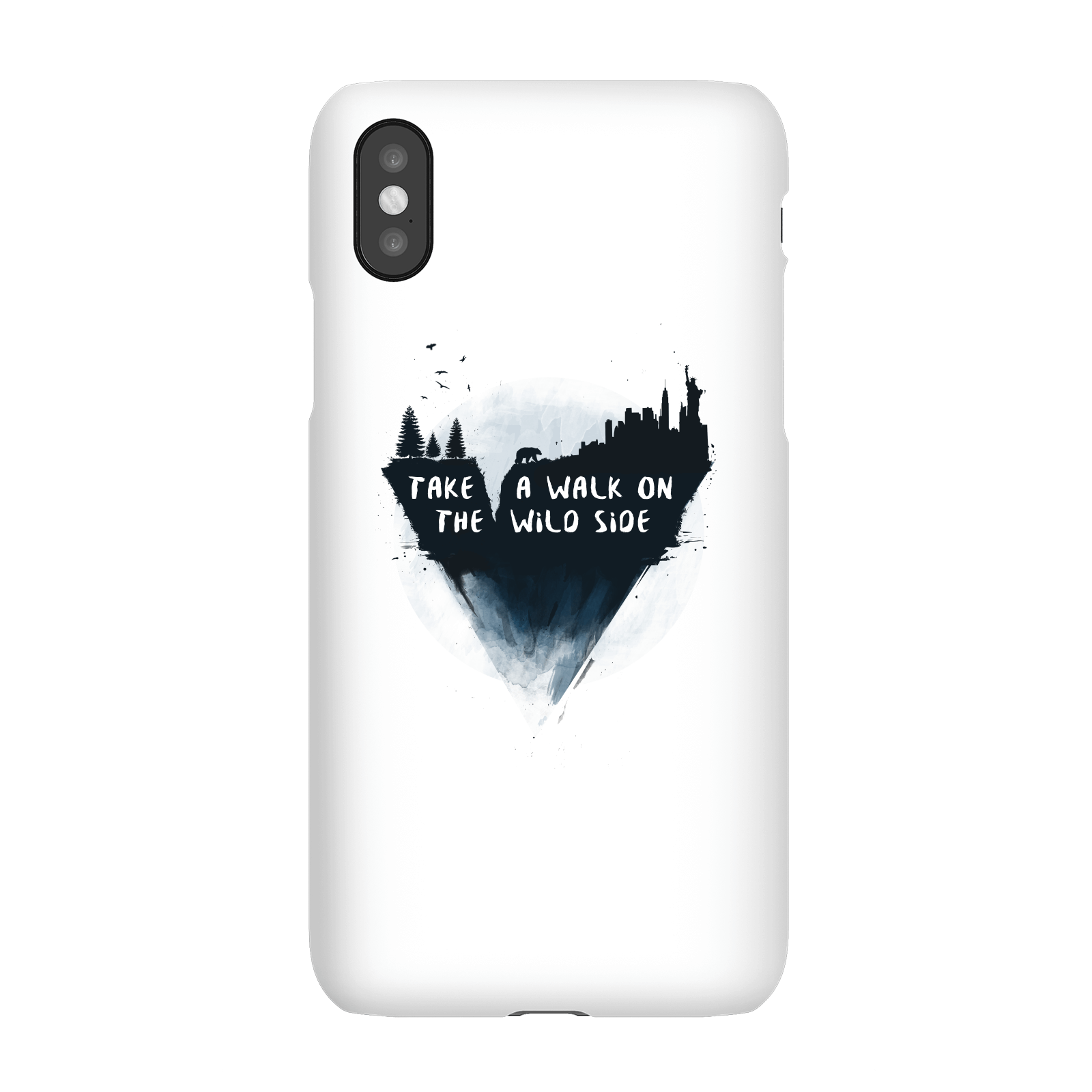 Balazs Solti Take A Walk On The Wild Side Phone Case for iPhone and Android - iPhone X - Snap Case - Gloss