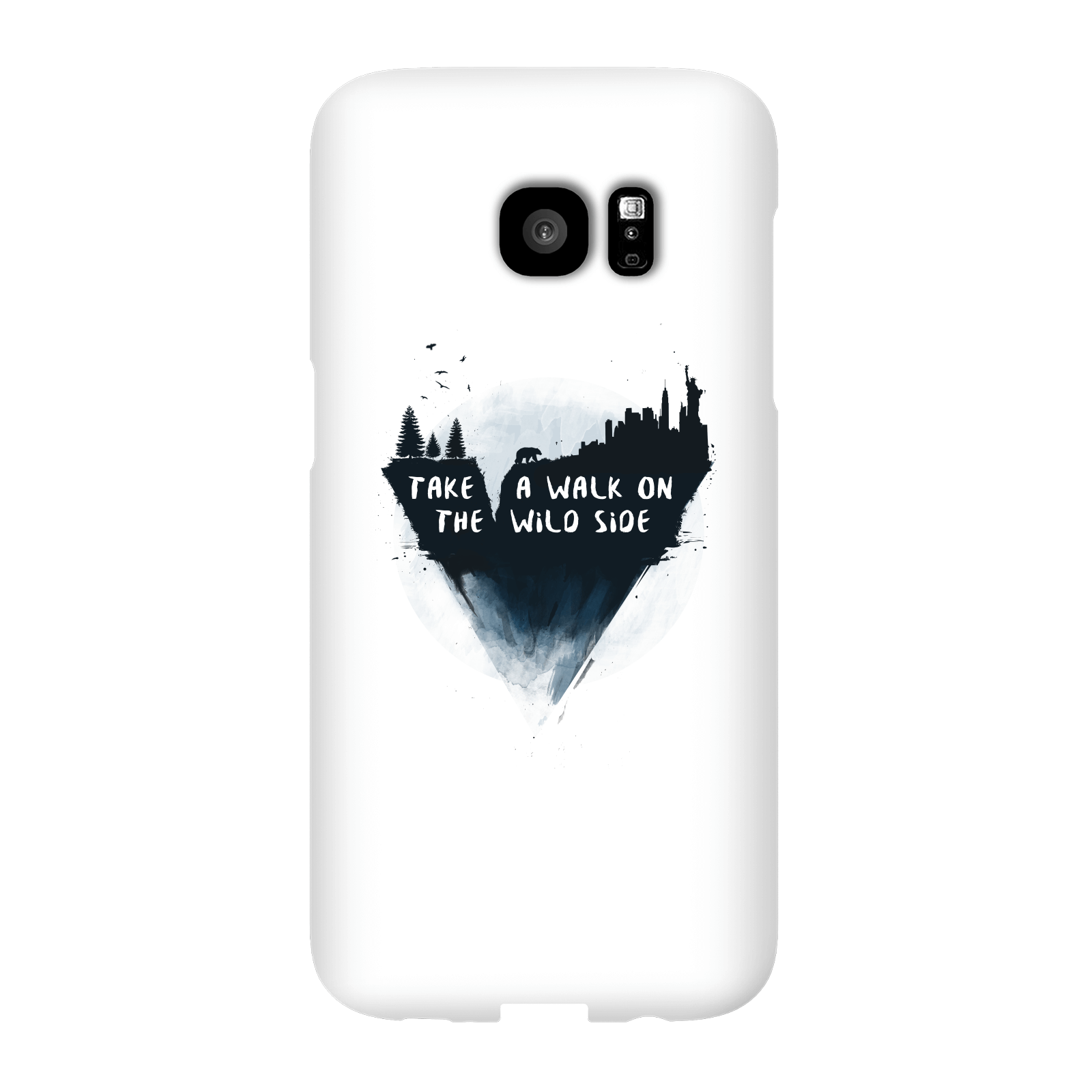 Balazs Solti Take A Walk On The Wild Side Phone Case for iPhone and Android - Samsung S7 Edge - Snap Case - Gloss