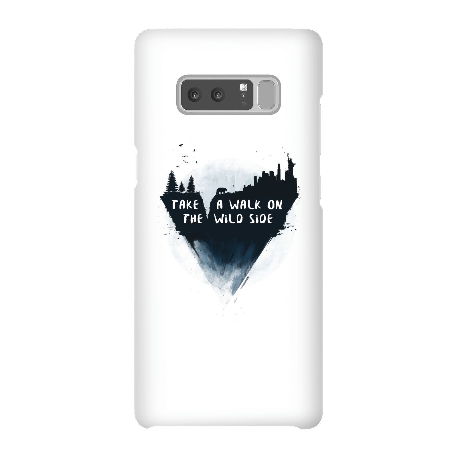 Balazs Solti Take A Walk On The Wild Side Phone Case for iPhone and Android - Samsung Note 8 - Snap Case - Gloss