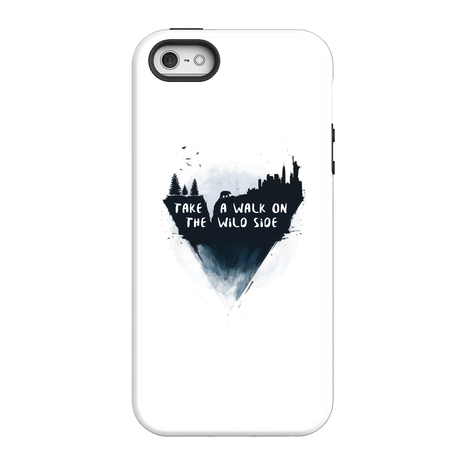 Balazs Solti Take A Walk On The Wild Side Phone Case for iPhone and Android - iPhone 5/5s - Tough Case - Gloss