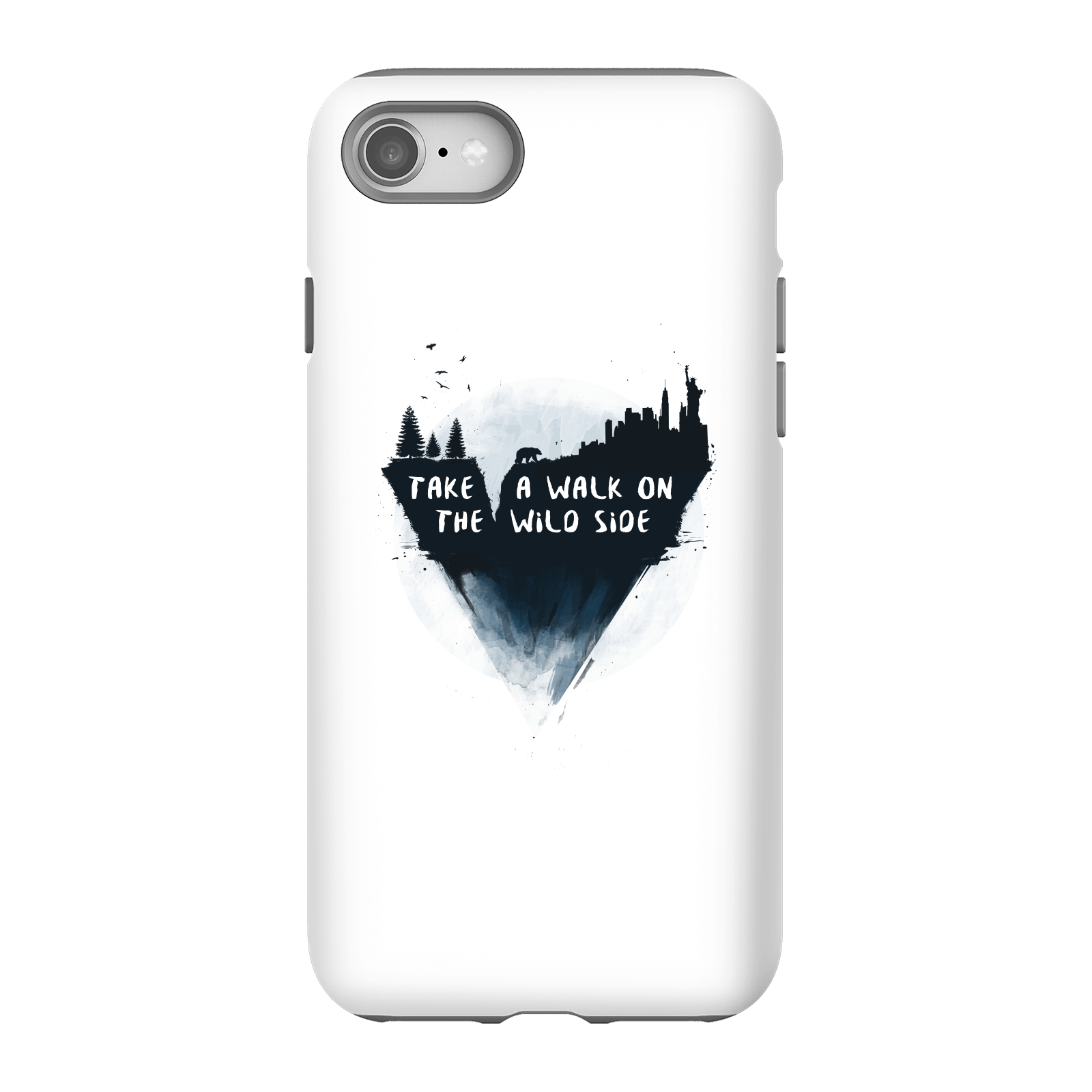 Balazs Solti Take A Walk On The Wild Side Phone Case for iPhone and Android - iPhone 8 - Tough Case - Gloss
