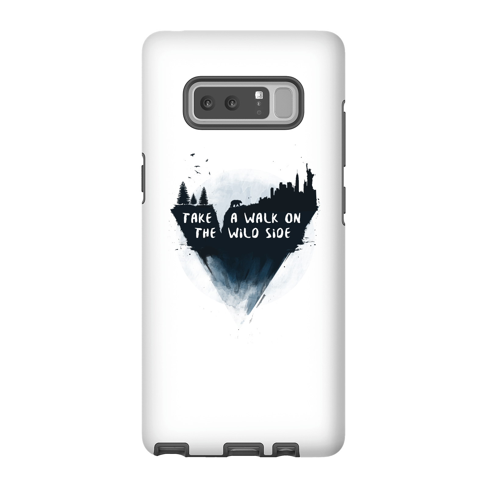 Balazs Solti Take A Walk On The Wild Side Phone Case for iPhone and Android - Samsung Note 8 - Tough Case - Gloss
