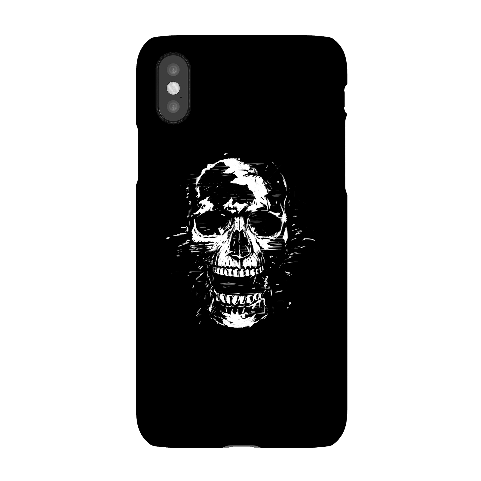 Balazs Solti Skull Phone Case for iPhone and Android - iPhone X - Snap Case - Gloss