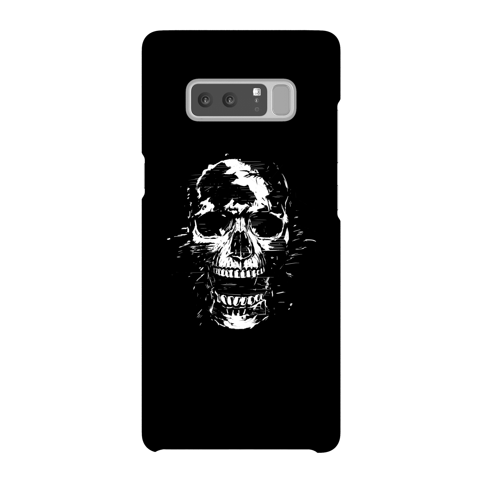 Balazs Solti Skull Phone Case for iPhone and Android - Samsung Note 8 - Snap Case - Gloss