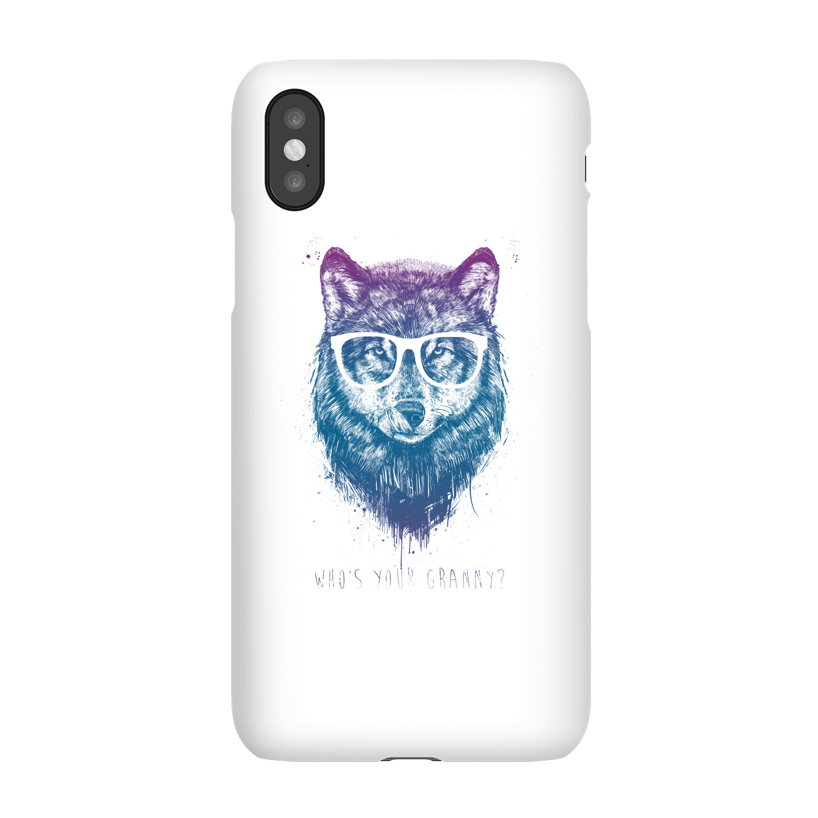 Balazs Solti Who's Your Granny? Phone Case for iPhone and Android - iPhone X - Snap Case - Matte