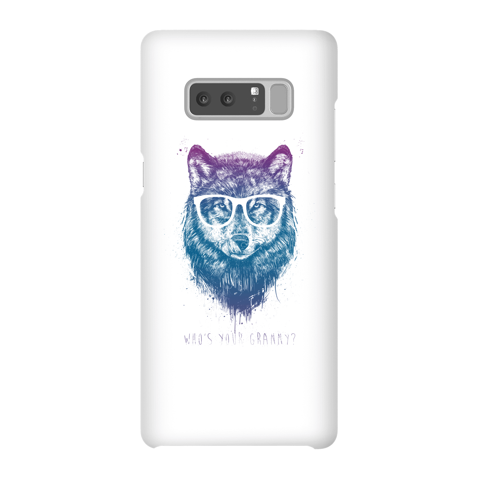Balazs Solti Who's Your Granny? Phone Case for iPhone and Android - Samsung Note 8 - Snap Case - Gloss