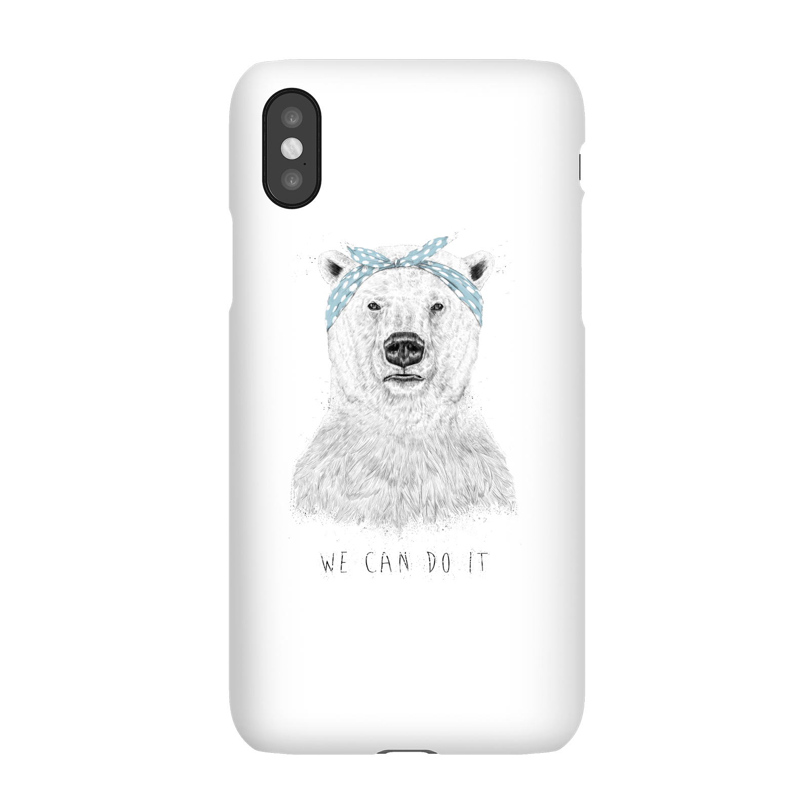 Balazs Solti We Can Do It Phone Case for iPhone and Android - iPhone X - Snap Case - Matte