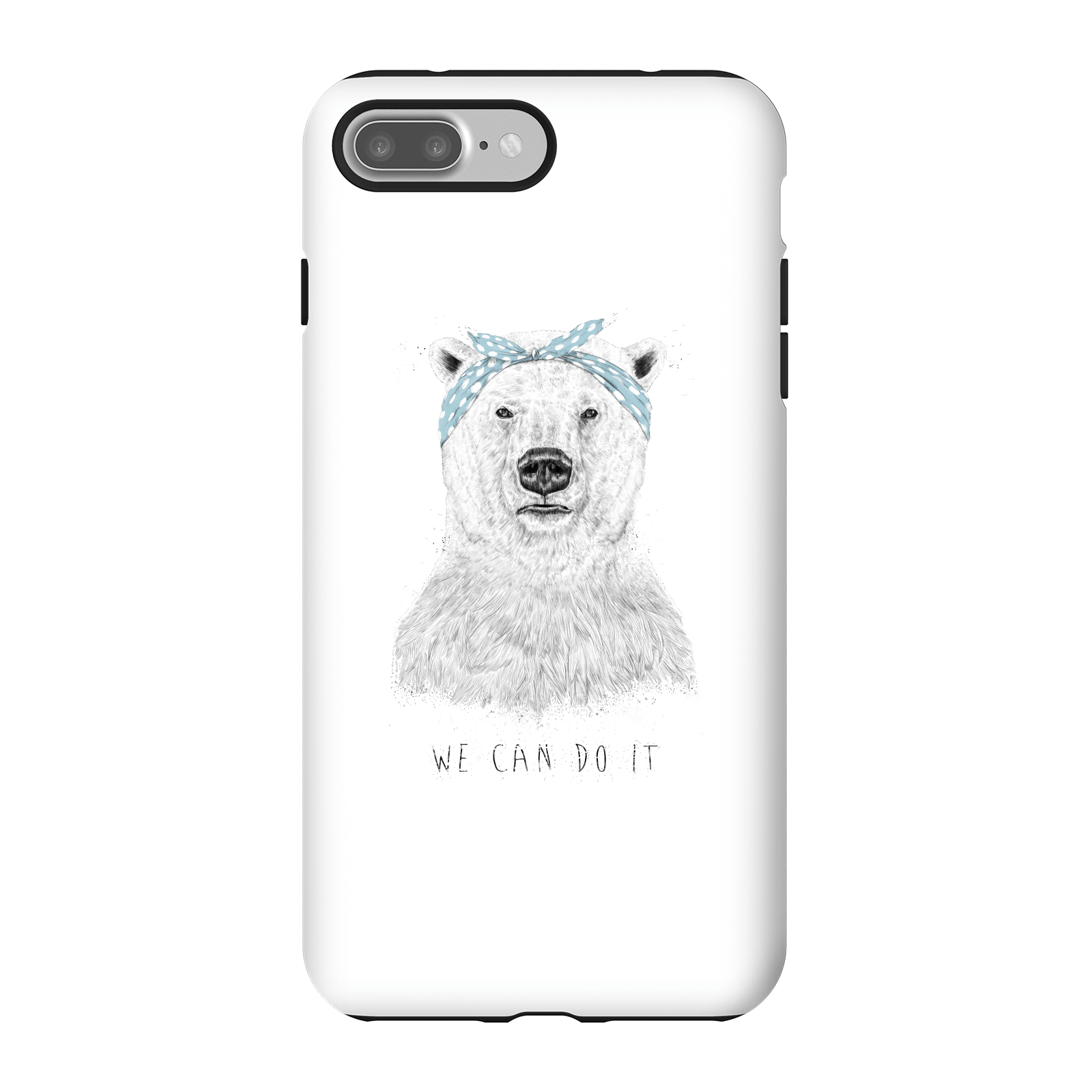 Balazs Solti We Can Do It Phone Case for iPhone and Android - iPhone 7 Plus - Tough Case - Matte