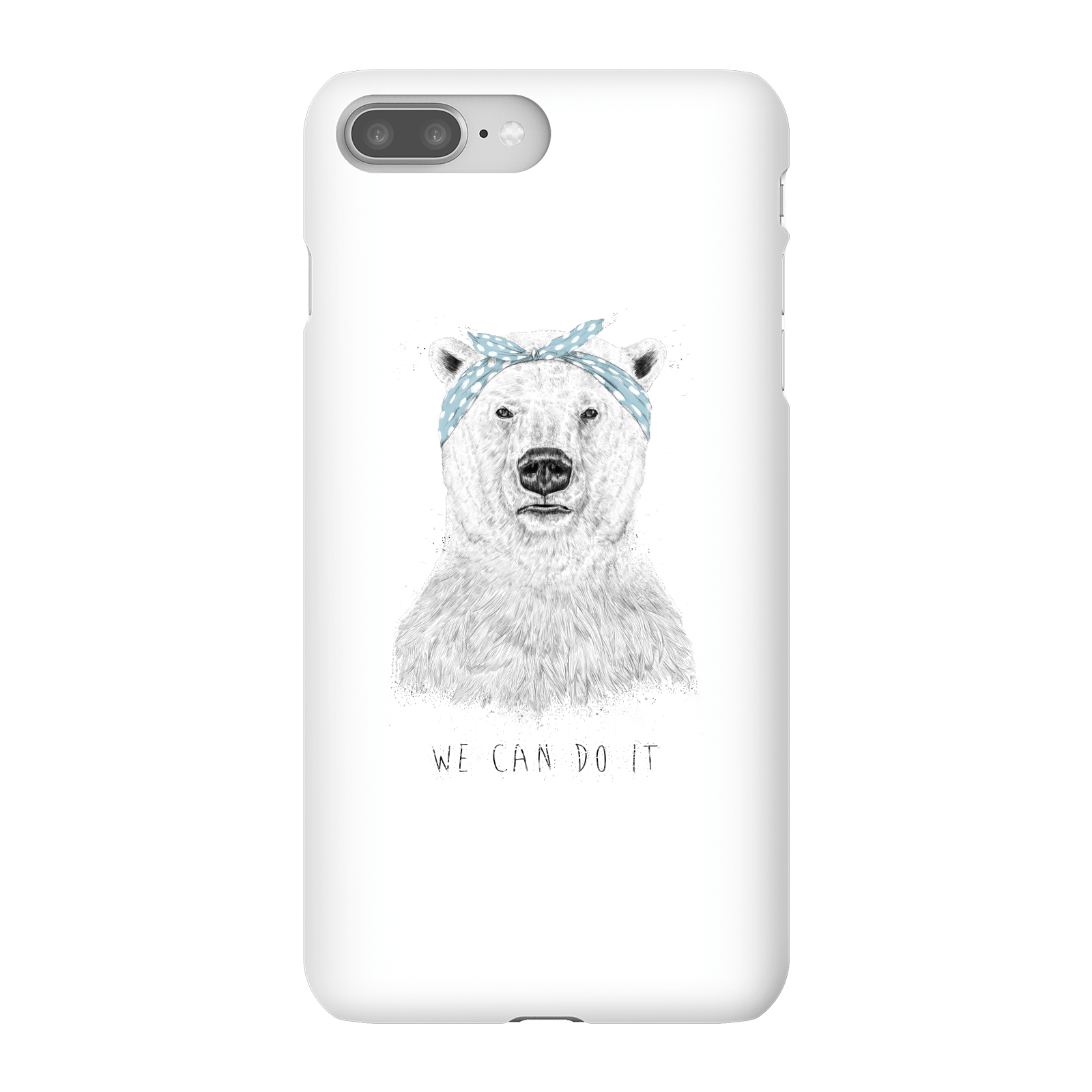 Balazs Solti We Can Do It Phone Case for iPhone and Android - iPhone 8 Plus - Snap Case - Gloss