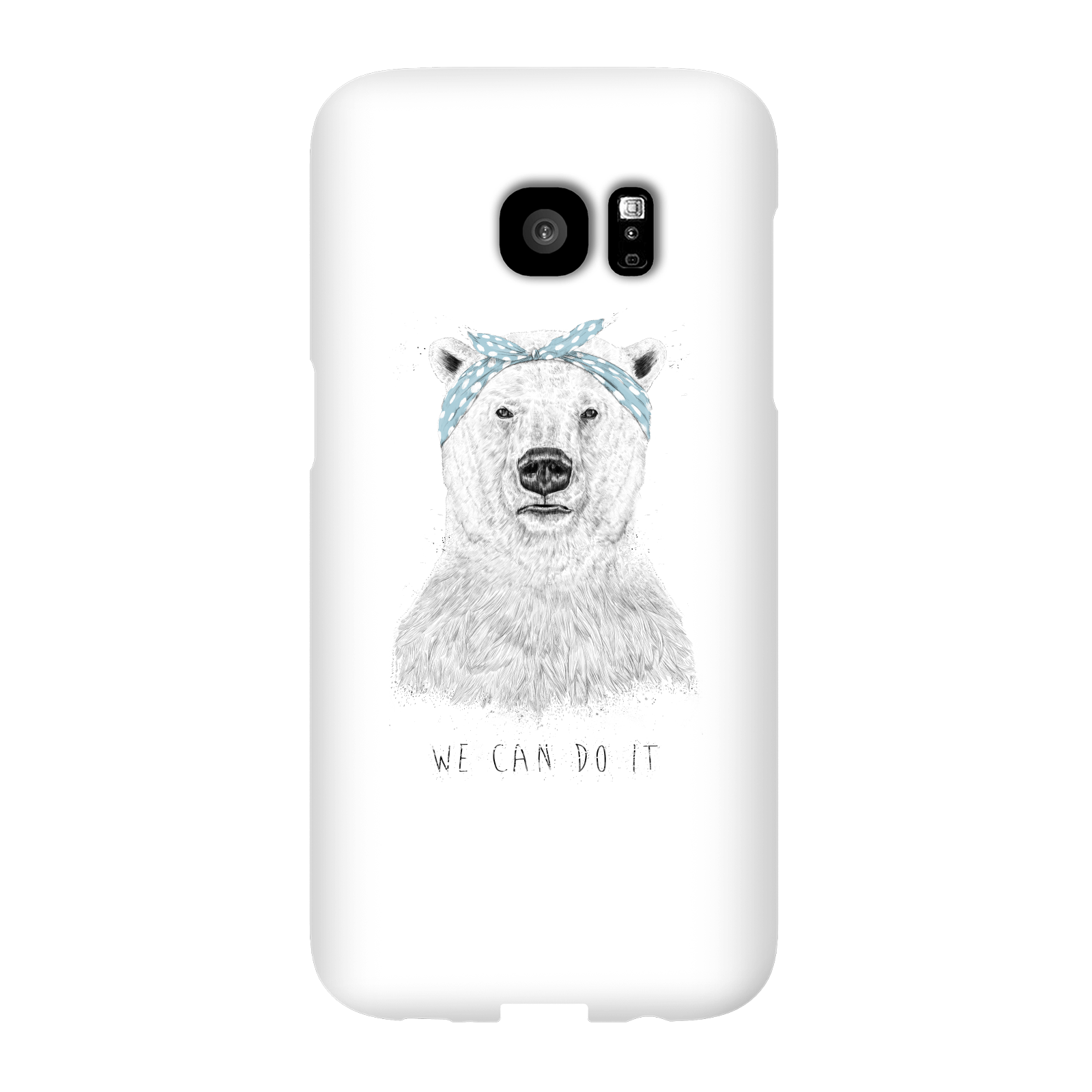 Balazs Solti We Can Do It Phone Case for iPhone and Android - Samsung S7 Edge - Snap Case - Gloss