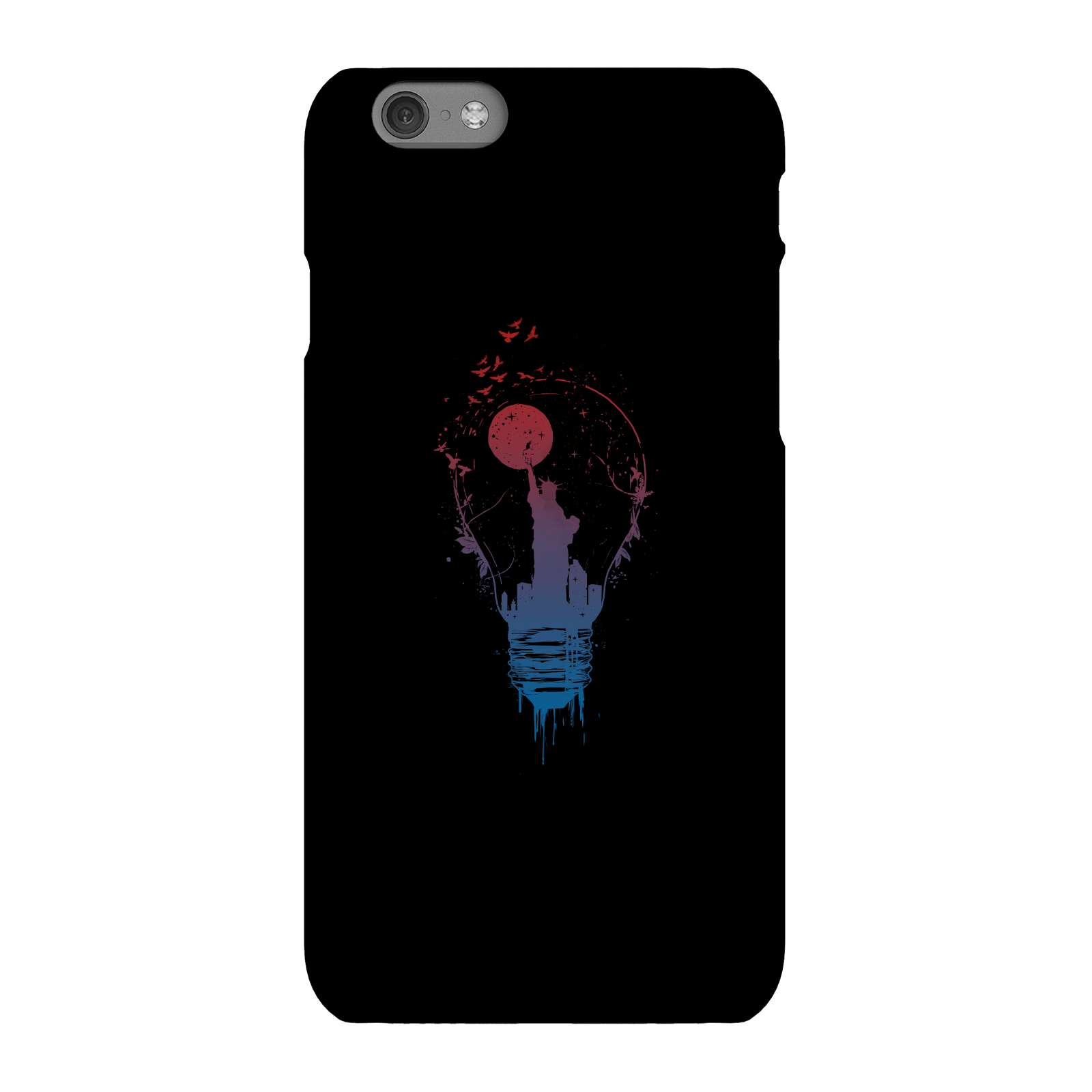 Balazs Solti NYC Moon Phone Case for iPhone and Android - iPhone 6S - Snap Case - Gloss