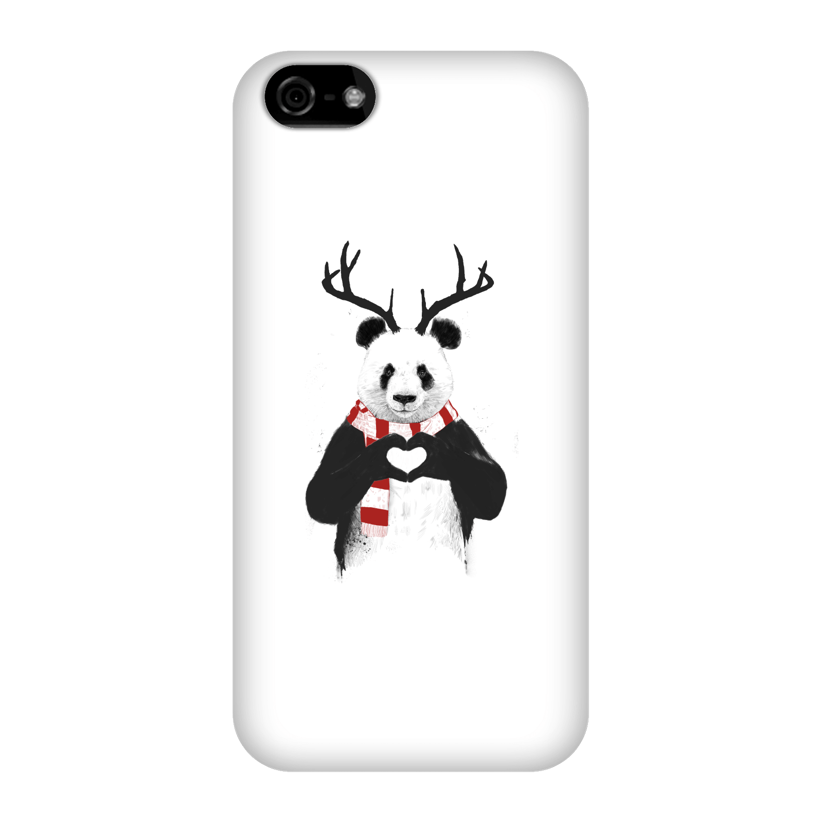 Balazs Solti Winter Panda Phone Case for iPhone and Android - iPhone 5C - Snap Case - Matte