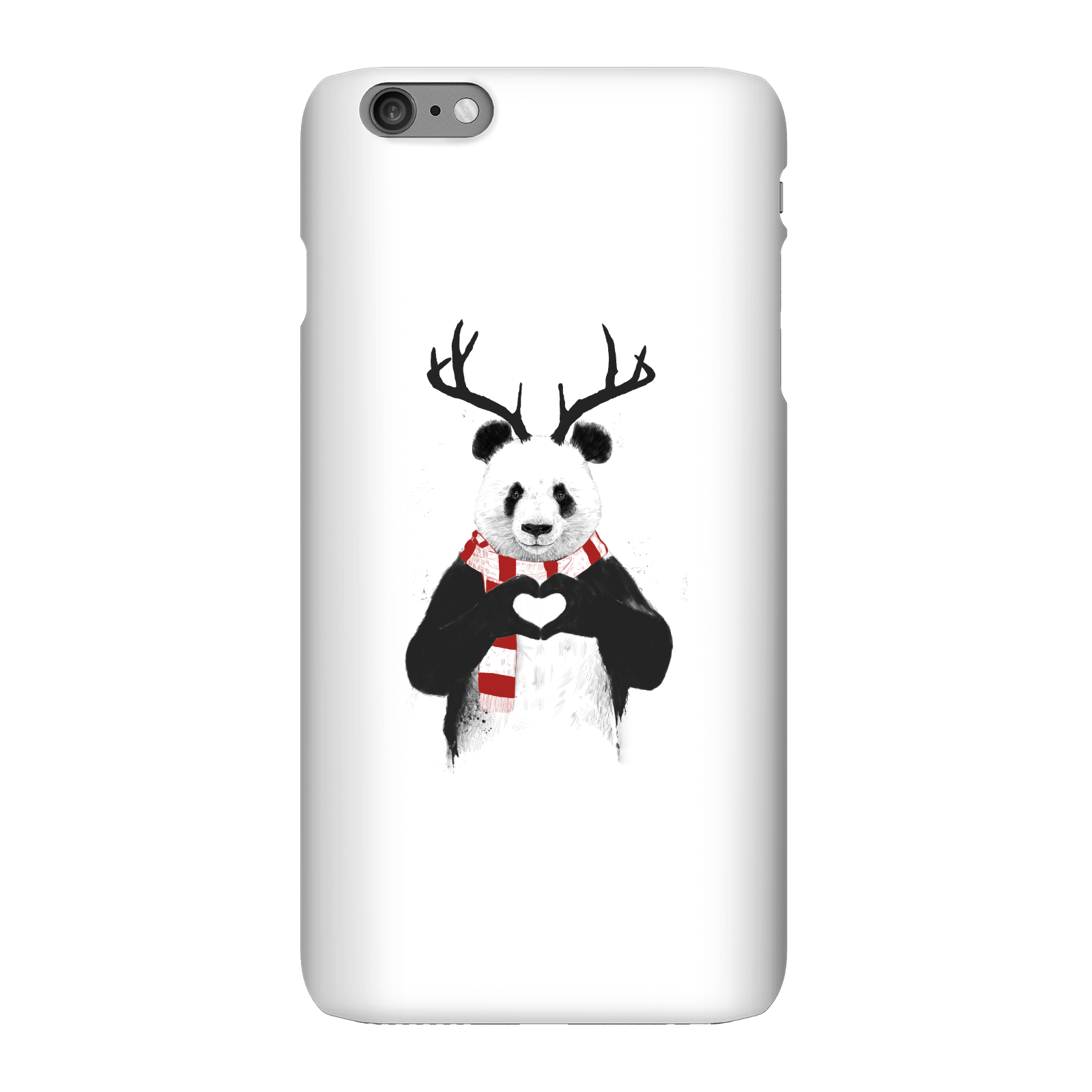 Balazs Solti Winter Panda Phone Case for iPhone and Android - iPhone 6 Plus - Snap Case - Matte