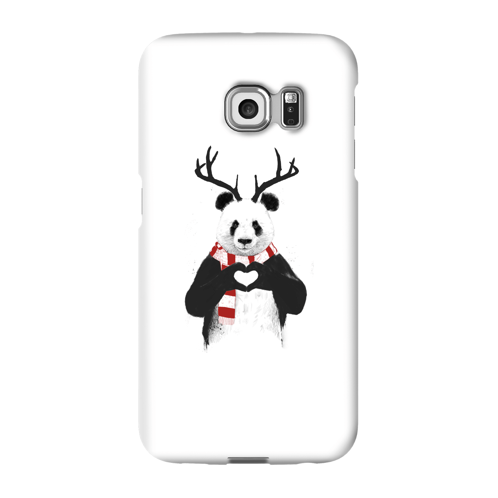 Balazs Solti Winter Panda Phone Case for iPhone and Android - Samsung S6 Edge Plus - Snap Case - Matte