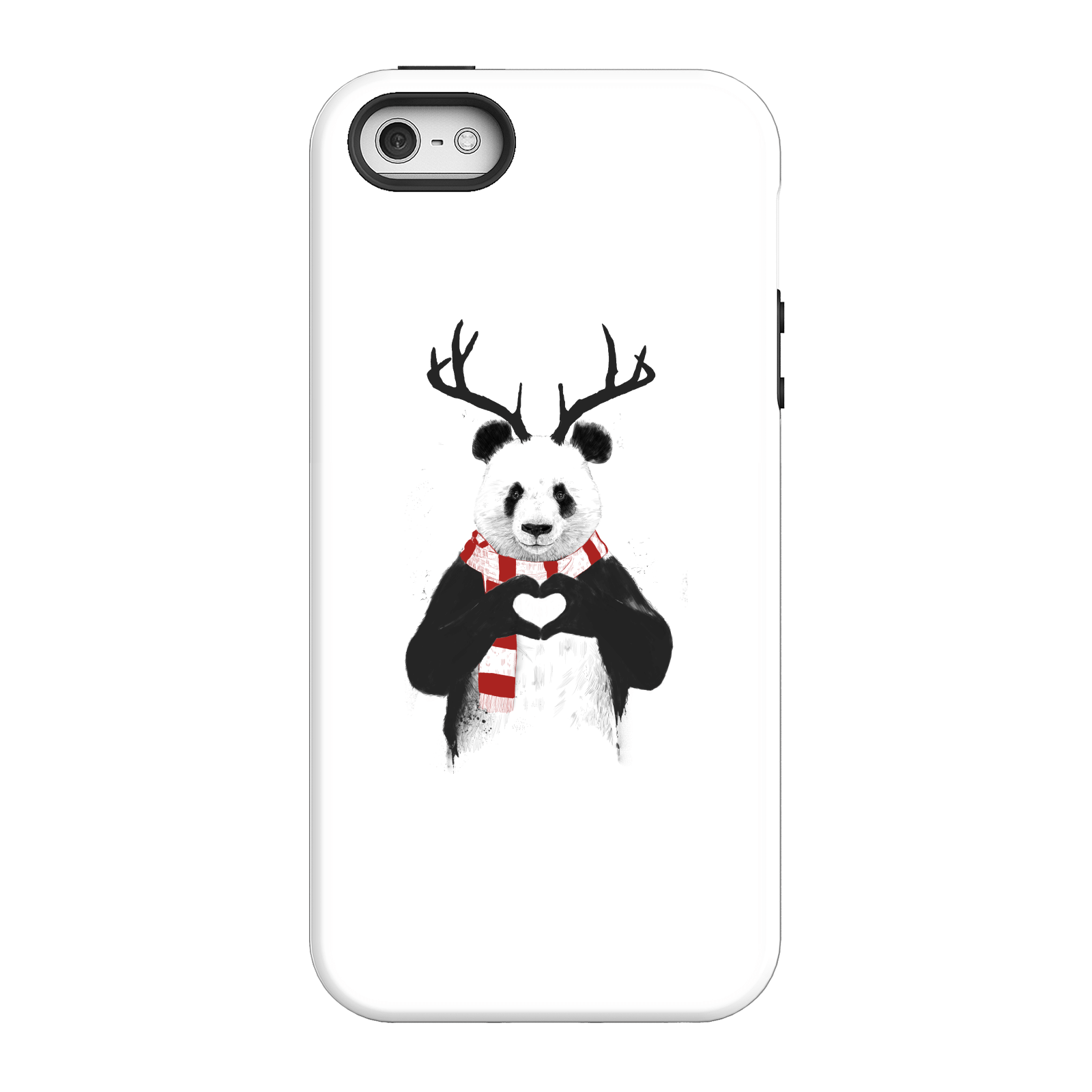 Balazs Solti Winter Panda Phone Case for iPhone and Android - iPhone 5/5s - Tough Case - Matte