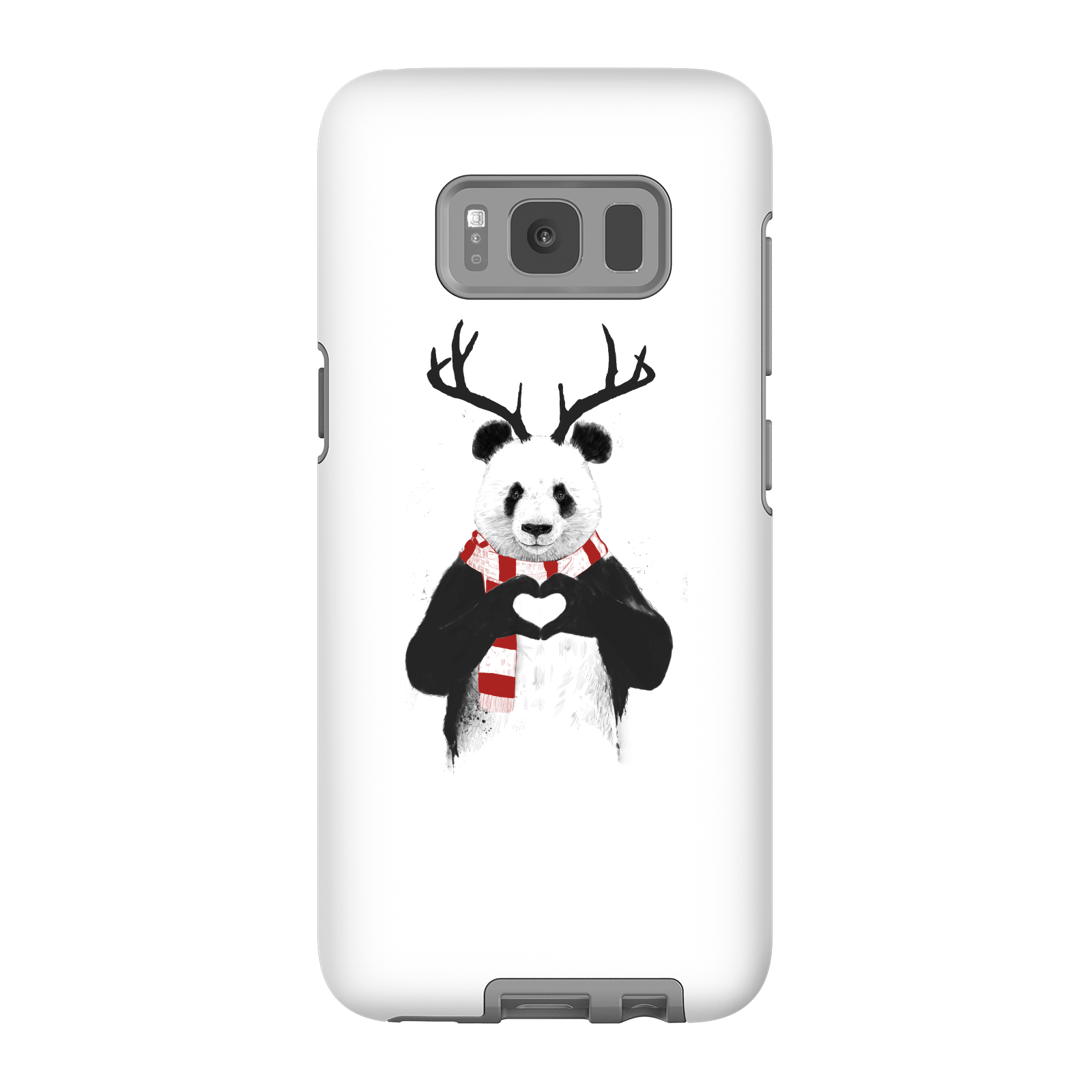 Balazs Solti Winter Panda Phone Case for iPhone and Android - Samsung S8 - Tough Case - Matte