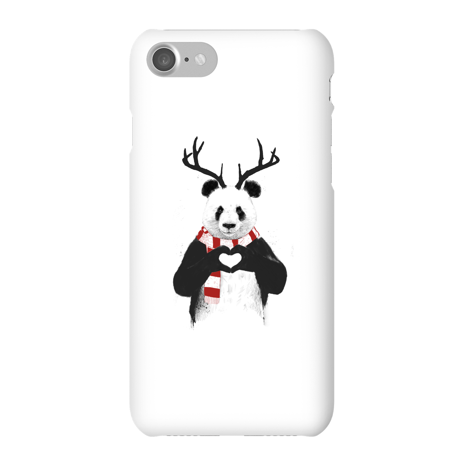 Balazs Solti Winter Panda Phone Case for iPhone and Android - iPhone 7 - Snap Case - Gloss
