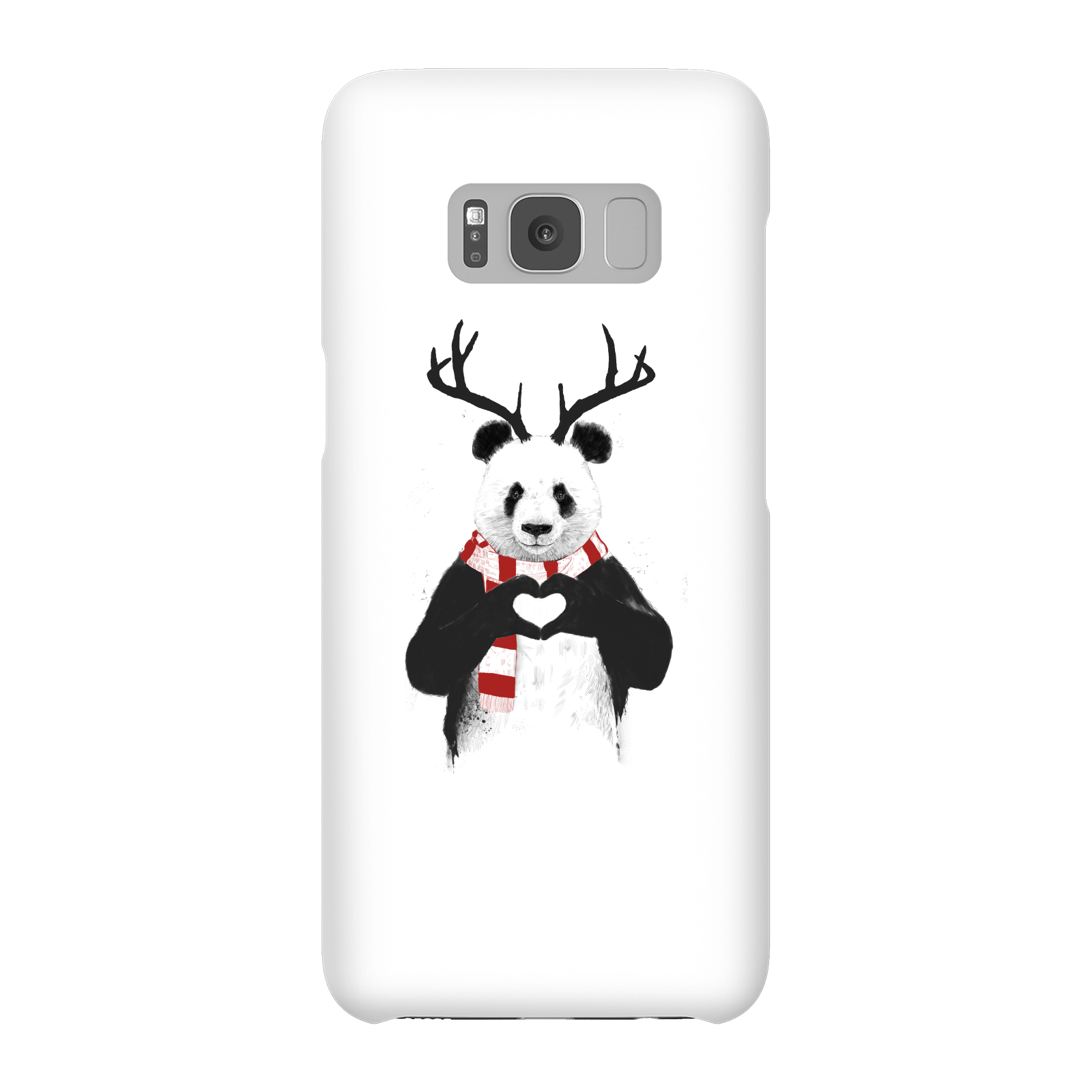 Balazs Solti Winter Panda Phone Case for iPhone and Android - Samsung S8 - Snap Case - Gloss