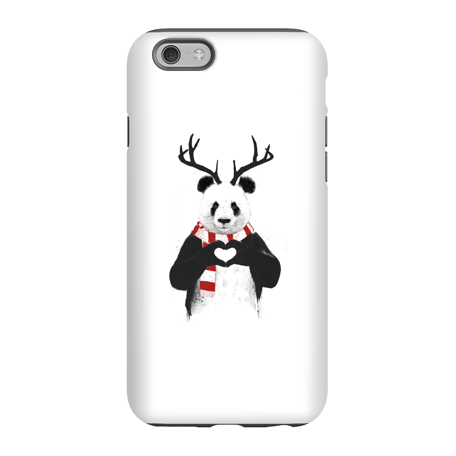 Balazs Solti Winter Panda Phone Case for iPhone and Android - iPhone 6 - Tough Case - Gloss