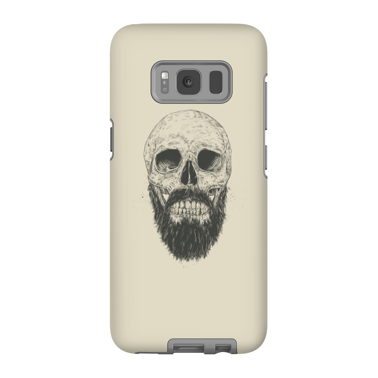 Balazs Solti Bearded Skull Phone Case for iPhone and Android - Samsung S8 - Tough Case - Matte