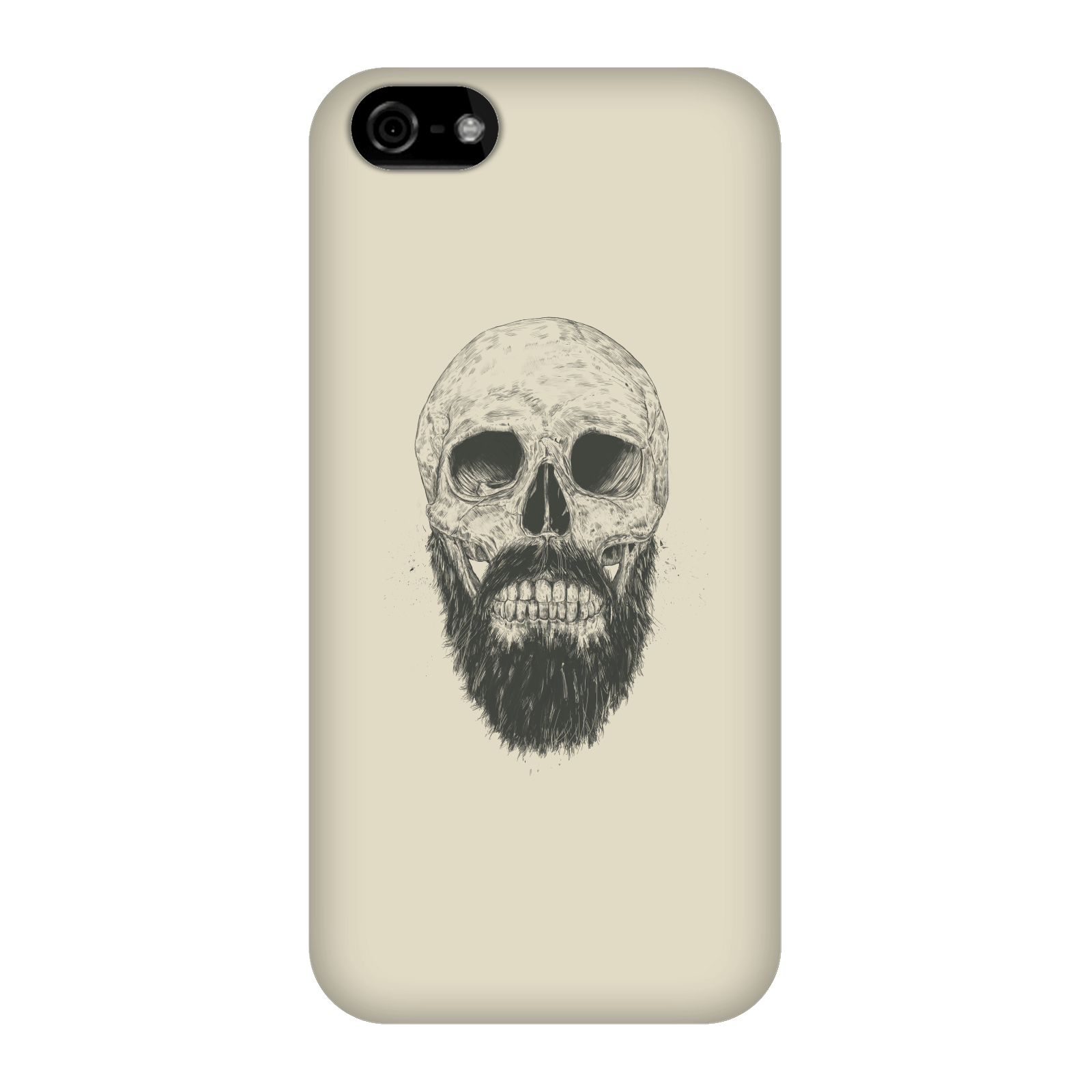 Balazs Solti Bearded Skull Phone Case for iPhone and Android - iPhone 5C - Snap Case - Gloss