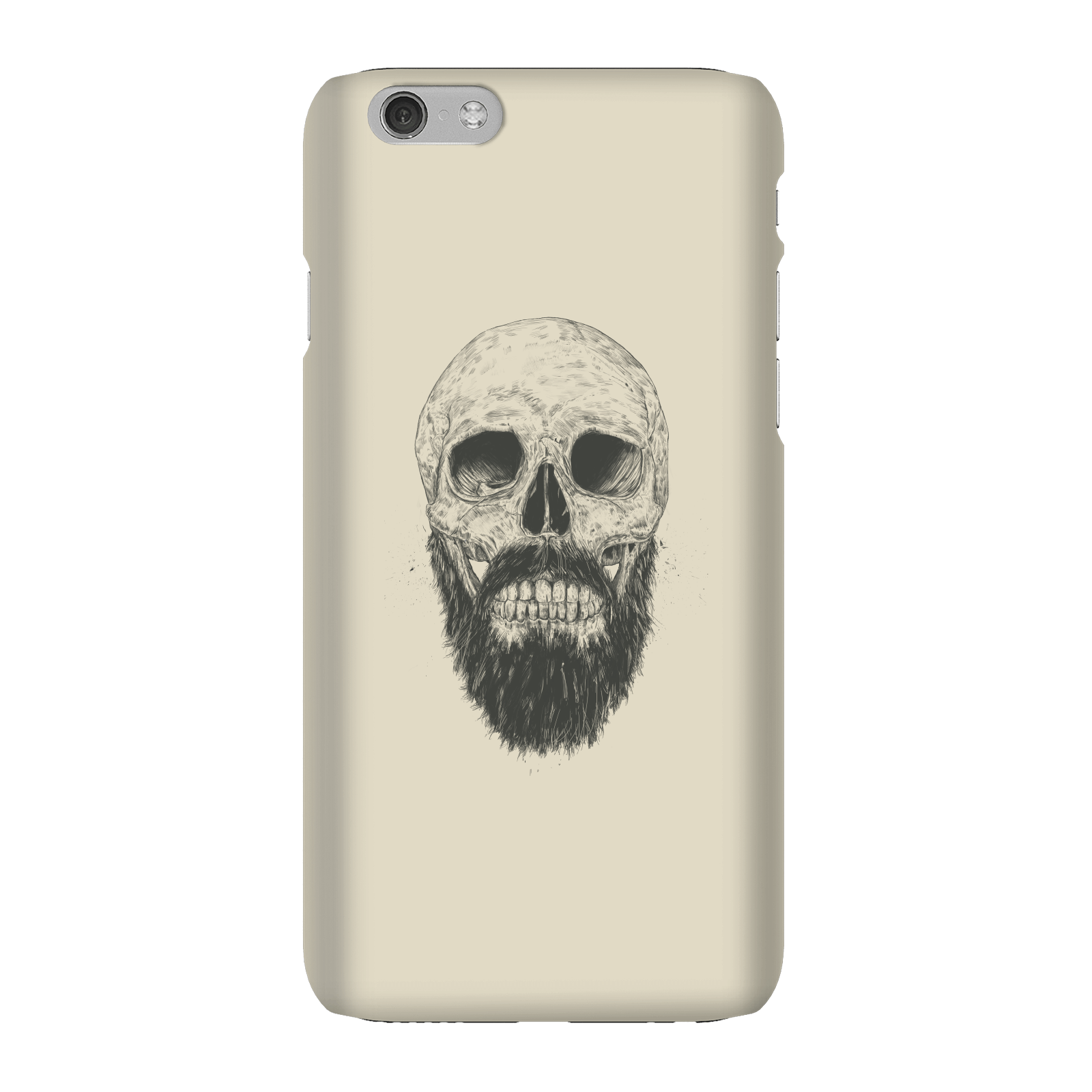 Balazs Solti Bearded Skull Phone Case for iPhone and Android - iPhone 6 - Snap Case - Gloss
