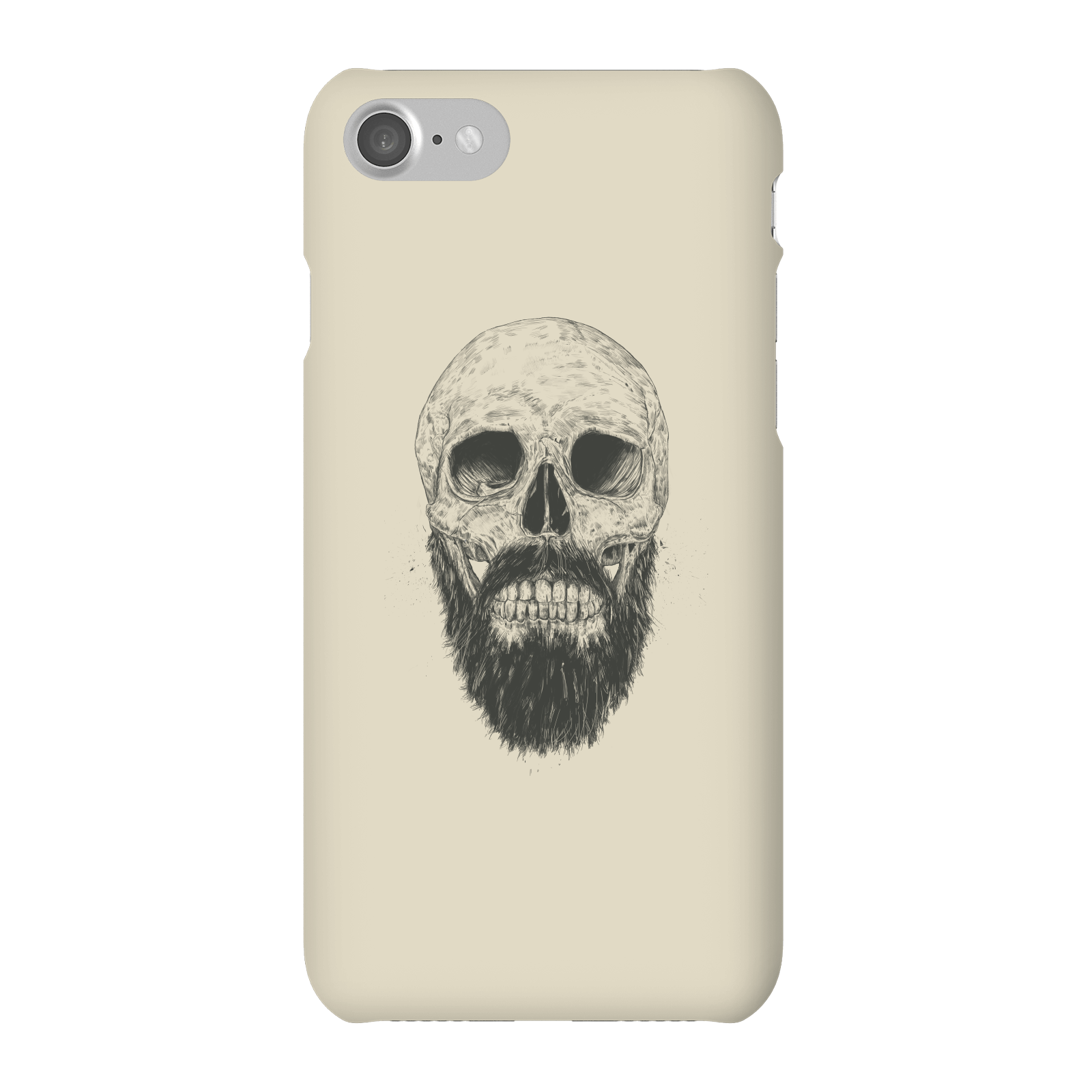 Balazs Solti Bearded Skull Phone Case for iPhone and Android - iPhone 7 - Snap Case - Gloss
