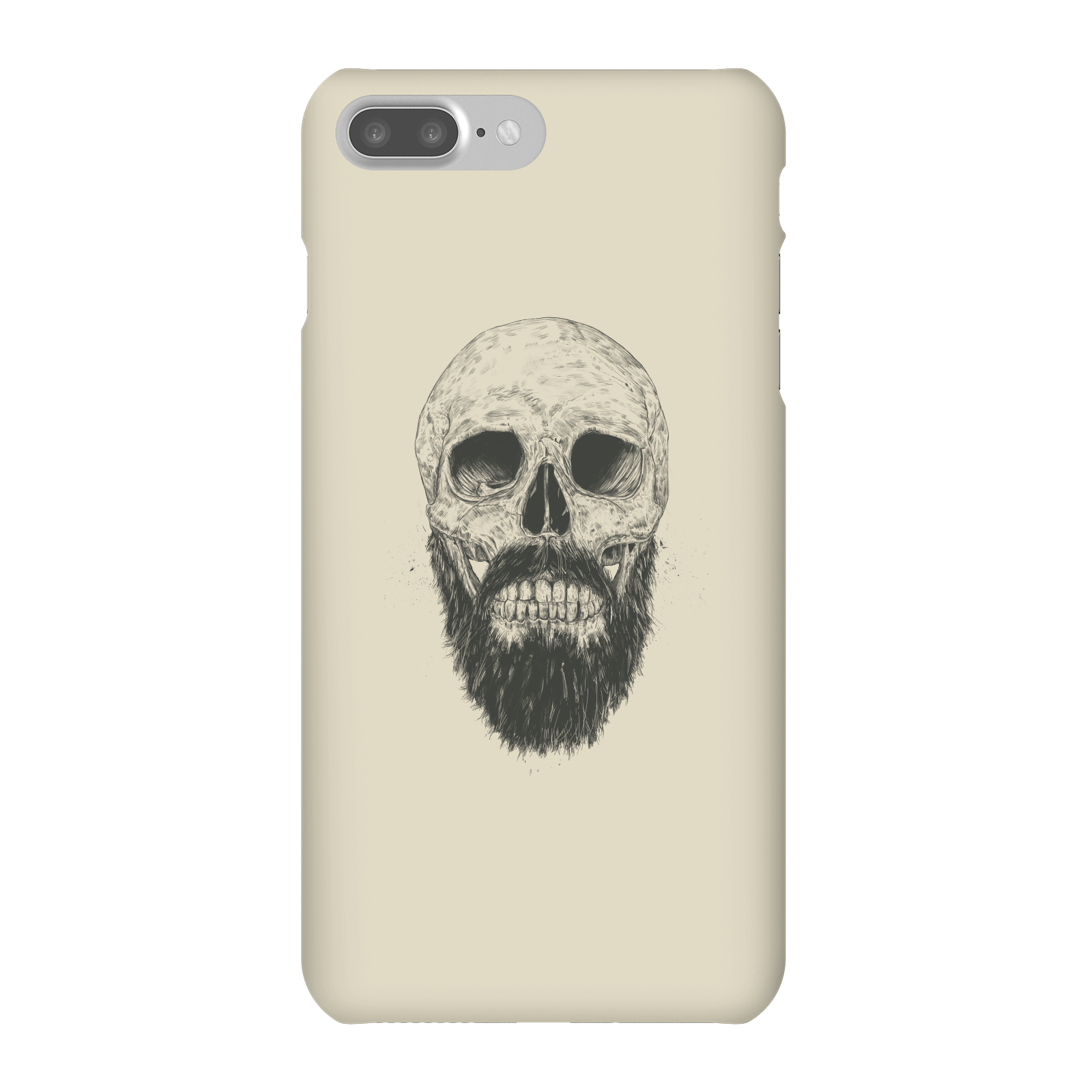 Balazs Solti Bearded Skull Phone Case for iPhone and Android - iPhone 7 Plus - Snap Case - Gloss
