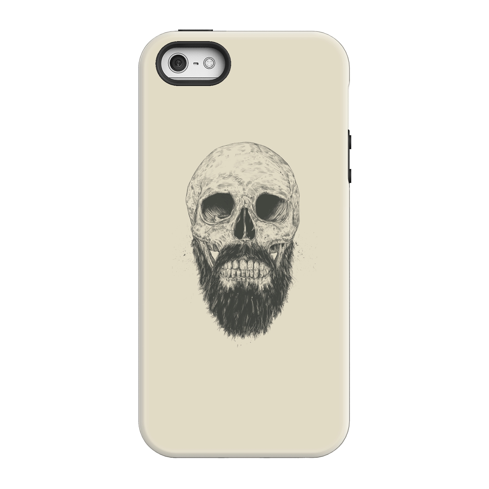 Balazs Solti Bearded Skull Phone Case for iPhone and Android - iPhone 5/5s - Tough Case - Gloss