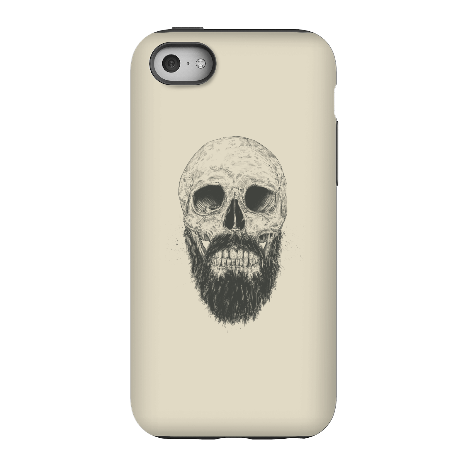 Balazs Solti Bearded Skull Phone Case for iPhone and Android - iPhone 5C - Tough Case - Gloss
