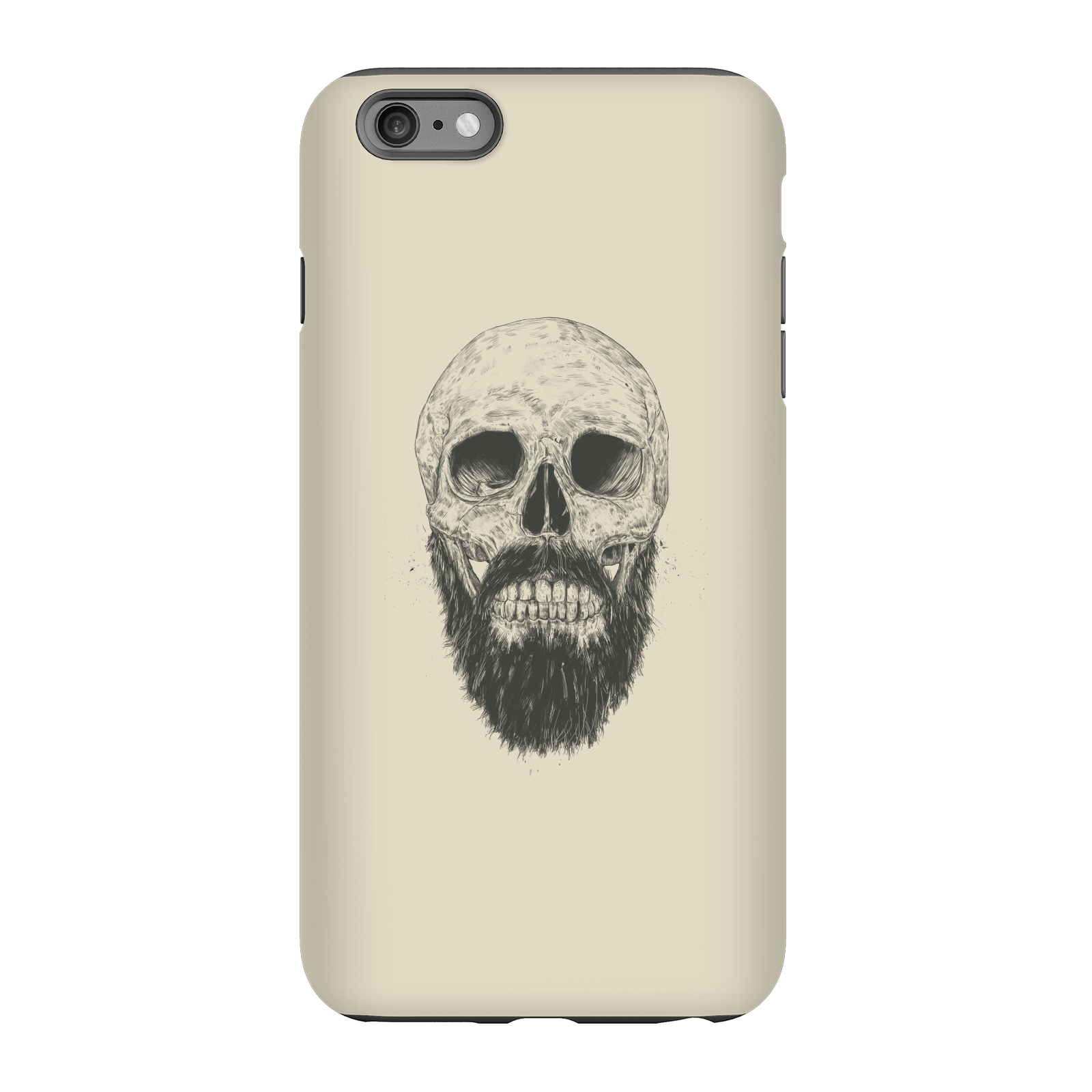 Balazs Solti Bearded Skull Phone Case for iPhone and Android - iPhone 6 Plus - Tough Case - Gloss