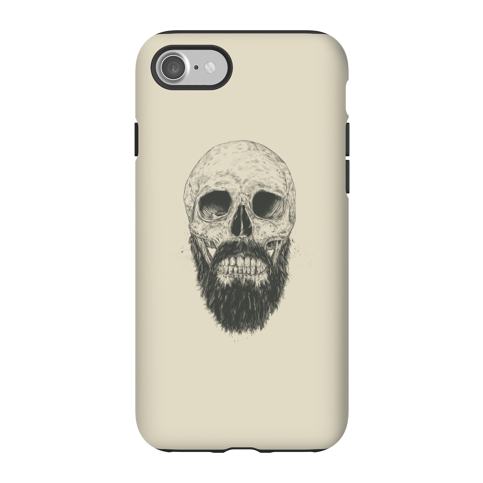 Balazs Solti Bearded Skull Phone Case for iPhone and Android - iPhone 7 - Tough Case - Gloss