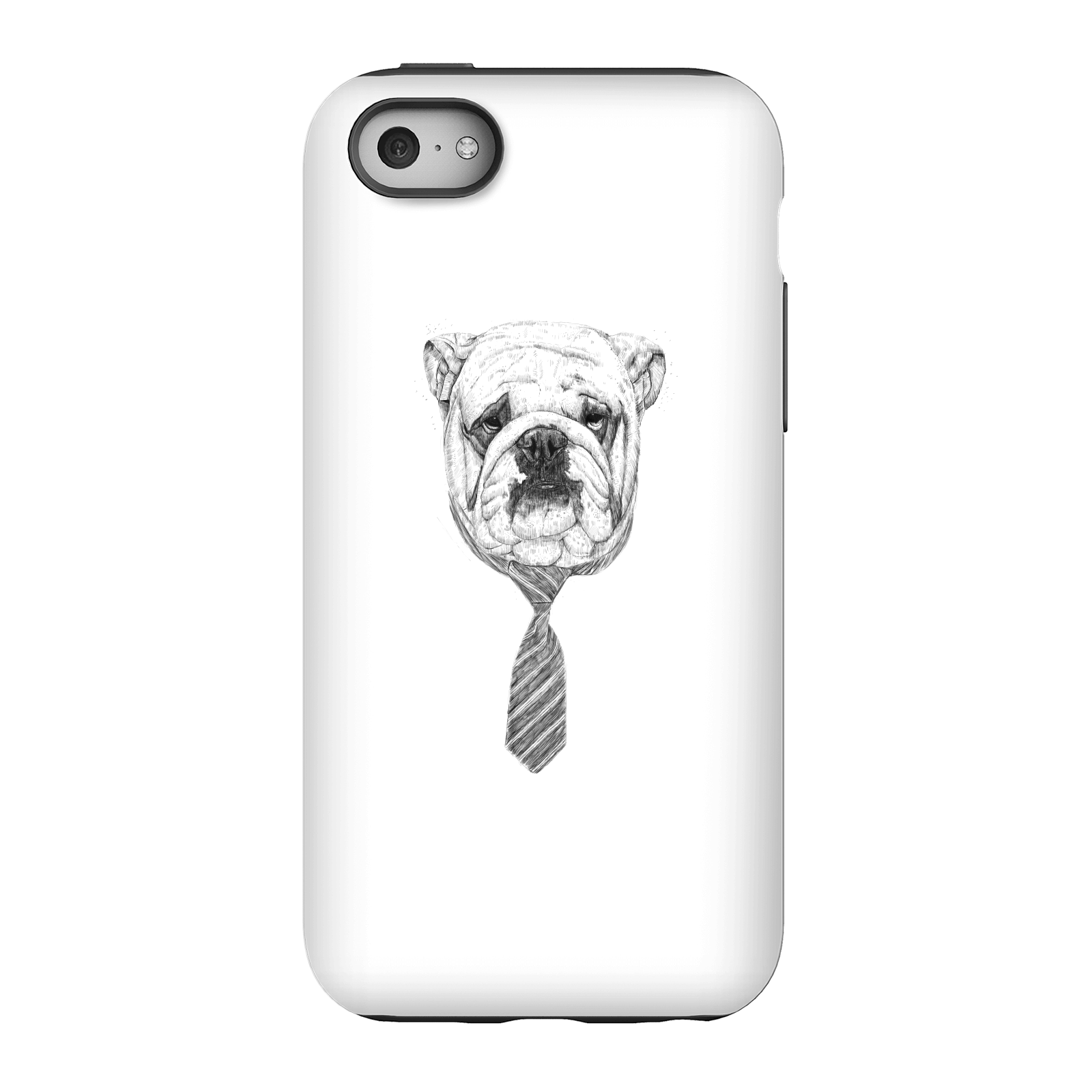 Balazs Solti Suited And Booted Bulldog Phone Case for iPhone and Android - iPhone 5C - Tough Case - Matte