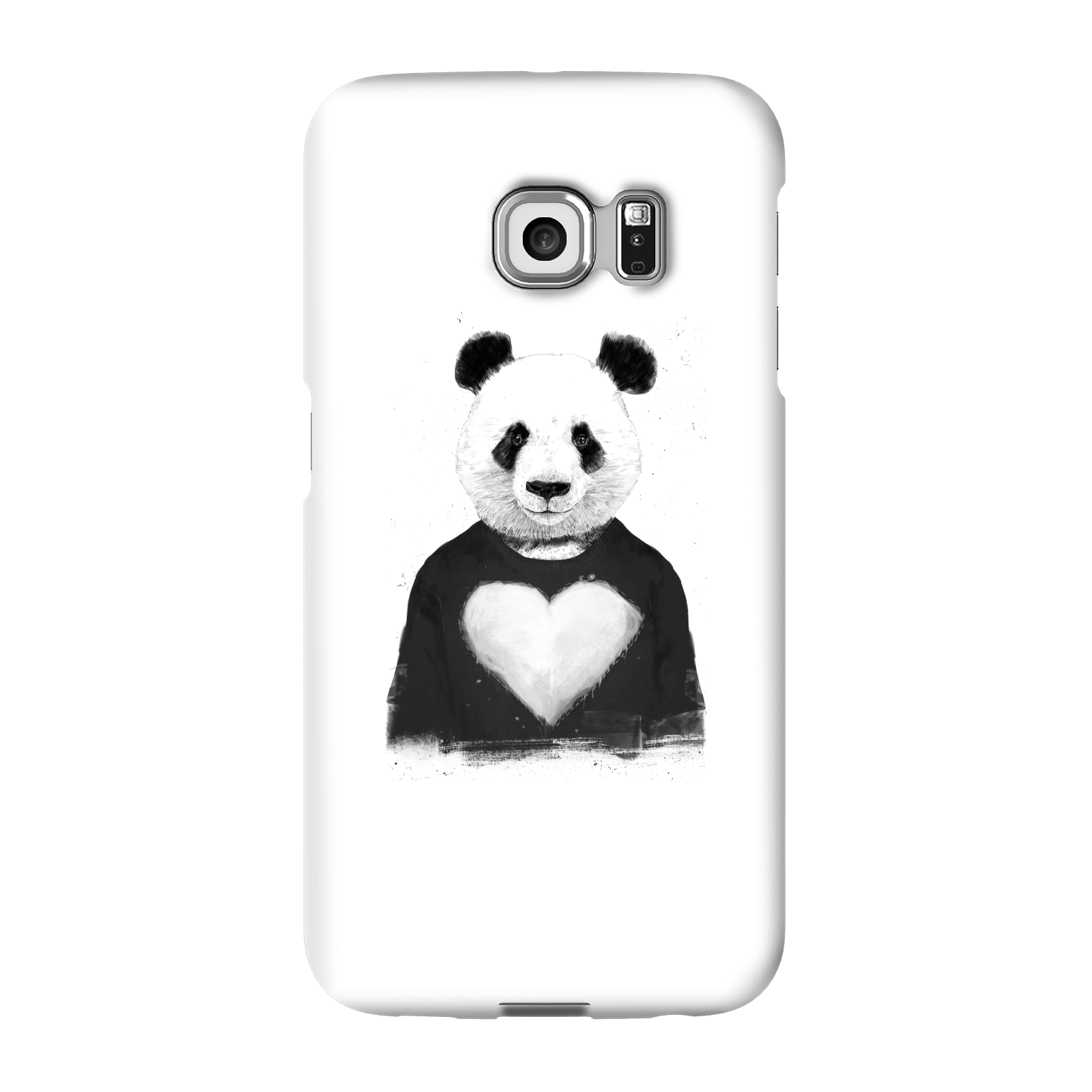 Balazs Solti Panda Love Phone Case for iPhone and Android - Samsung S6 Edge Plus - Snap Case - Gloss