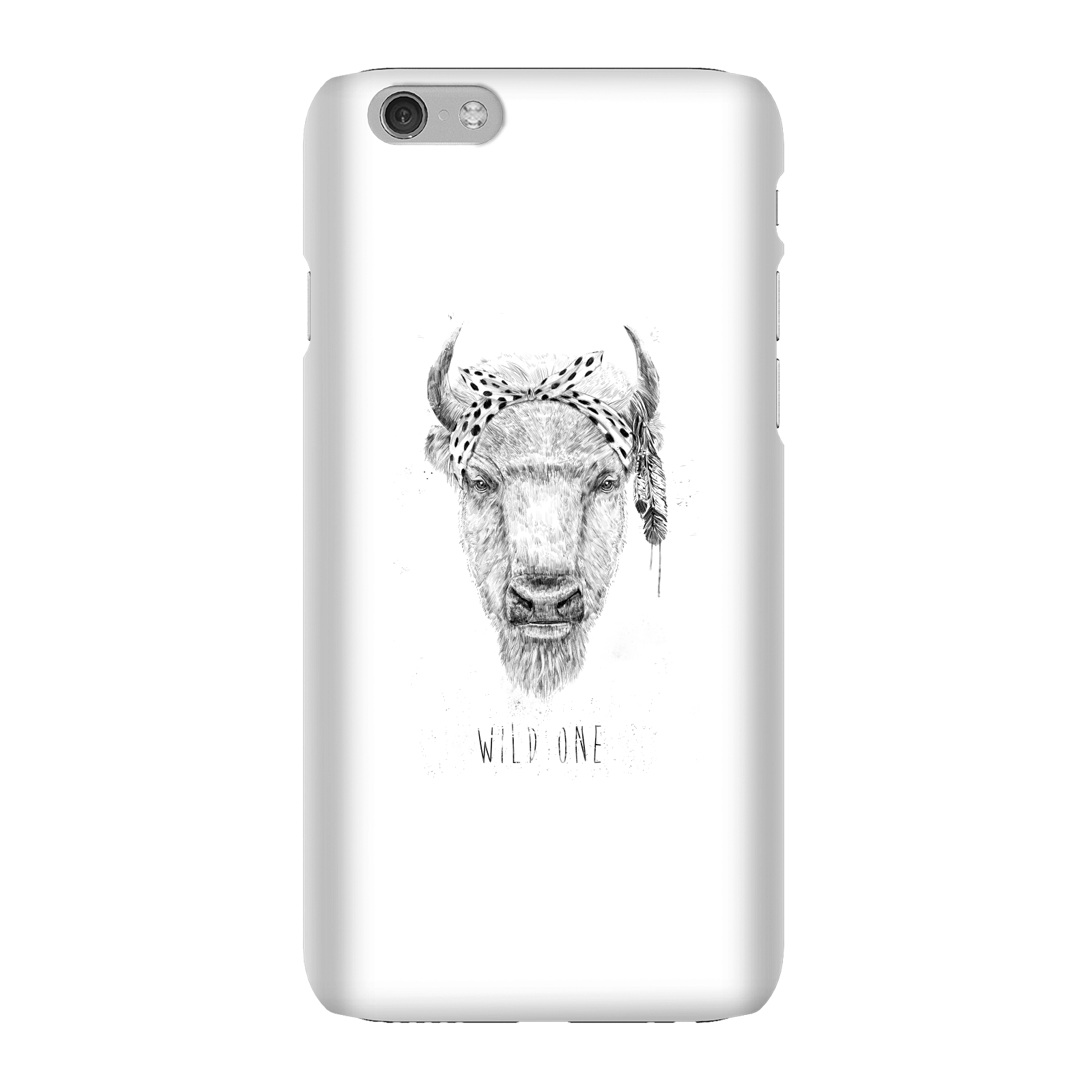 Balazs Solti Wild One Phone Case for iPhone and Android - iPhone 6 - Snap Case - Matte