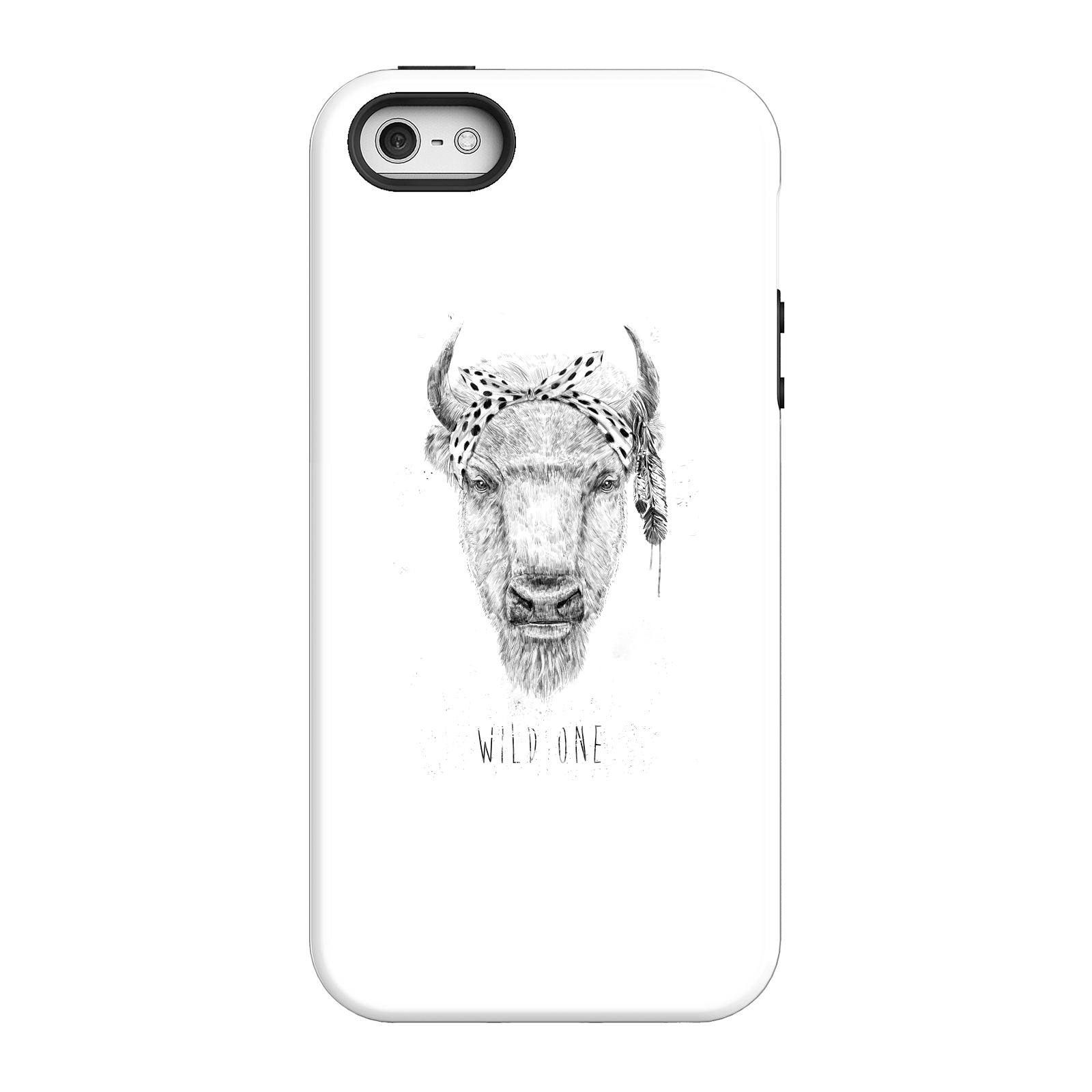 Balazs Solti Wild One Phone Case for iPhone and Android - iPhone 5/5s - Tough Case - Matte