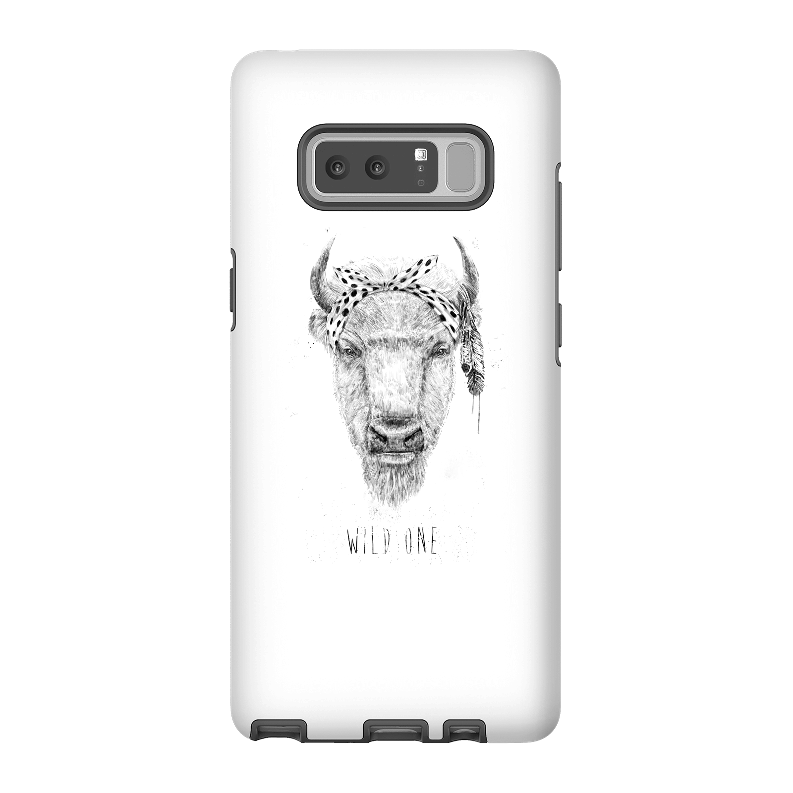 Balazs Solti Wild One Phone Case for iPhone and Android - Samsung Note 8 - Tough Case - Matte