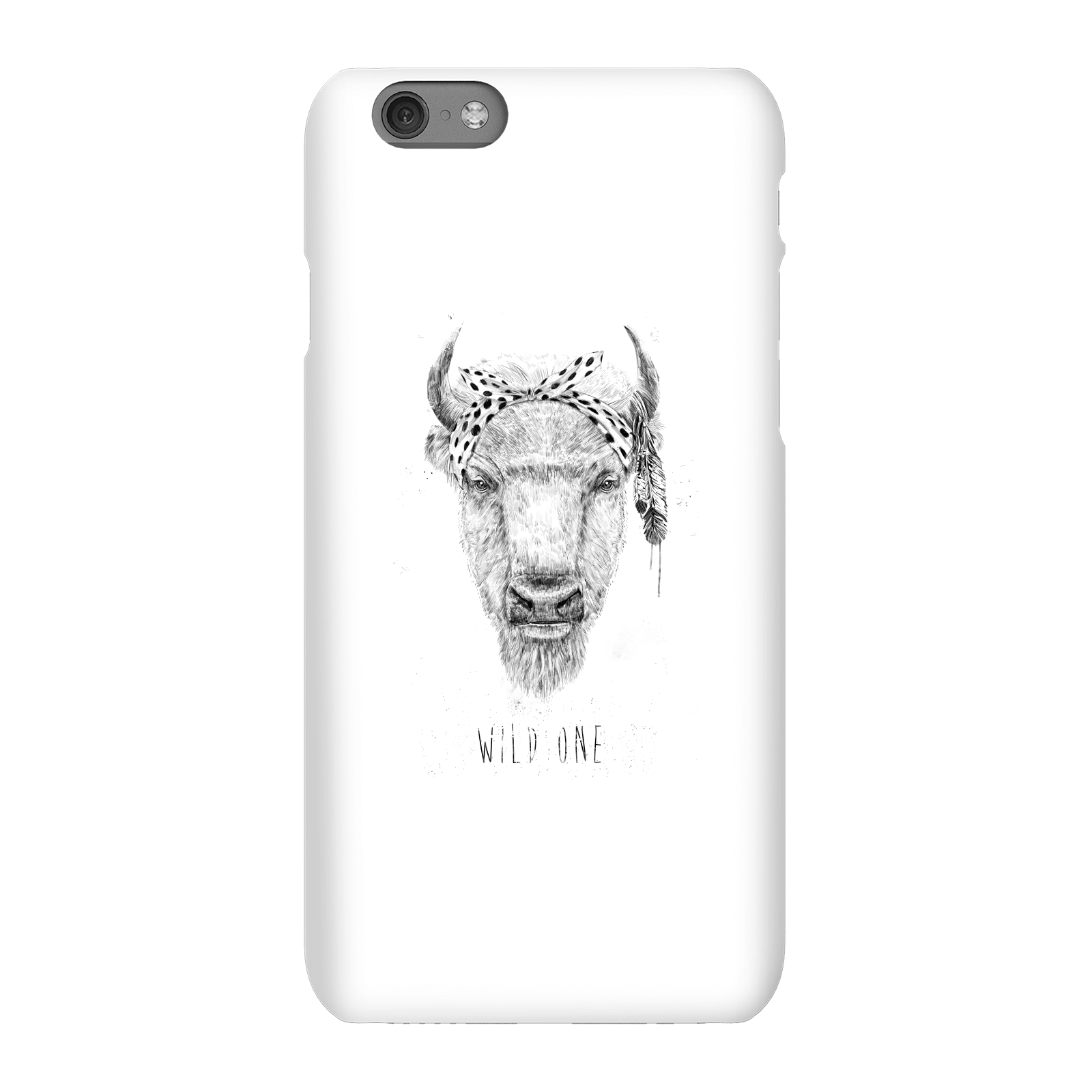 Balazs Solti Wild One Phone Case for iPhone and Android - iPhone 6S - Snap Case - Gloss