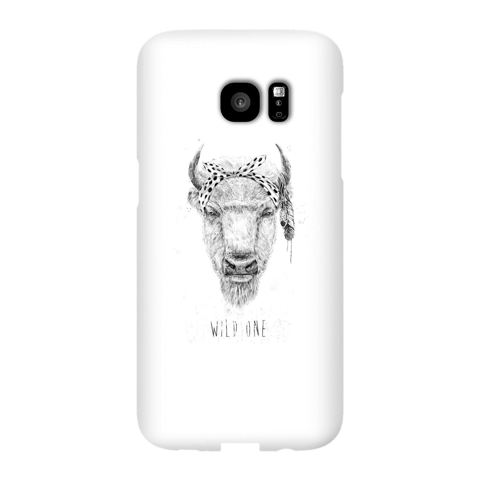 Balazs Solti Wild One Phone Case for iPhone and Android - Samsung S7 Edge - Snap Case - Gloss