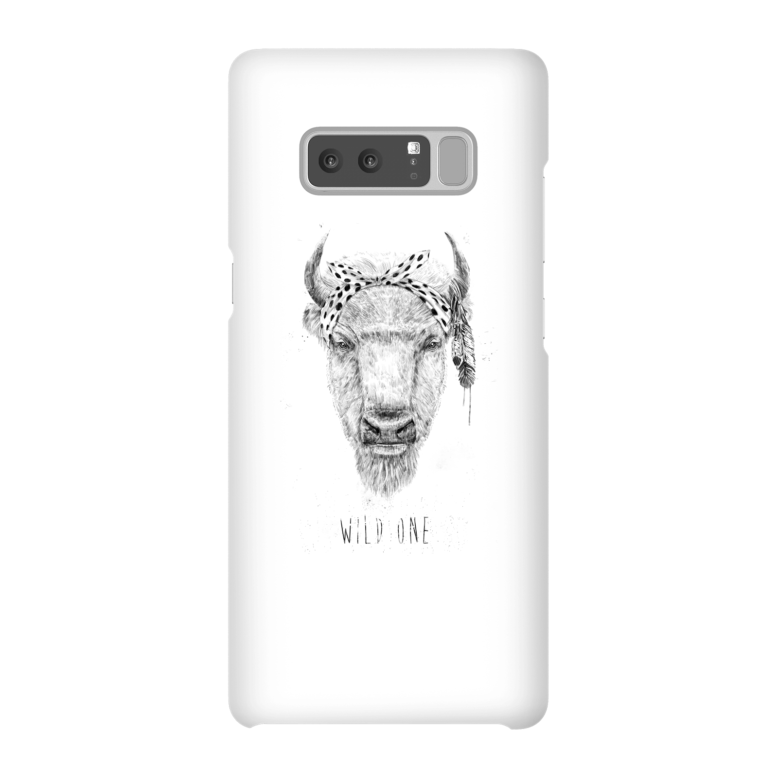 Balazs Solti Wild One Phone Case for iPhone and Android - Samsung Note 8 - Snap Case - Gloss