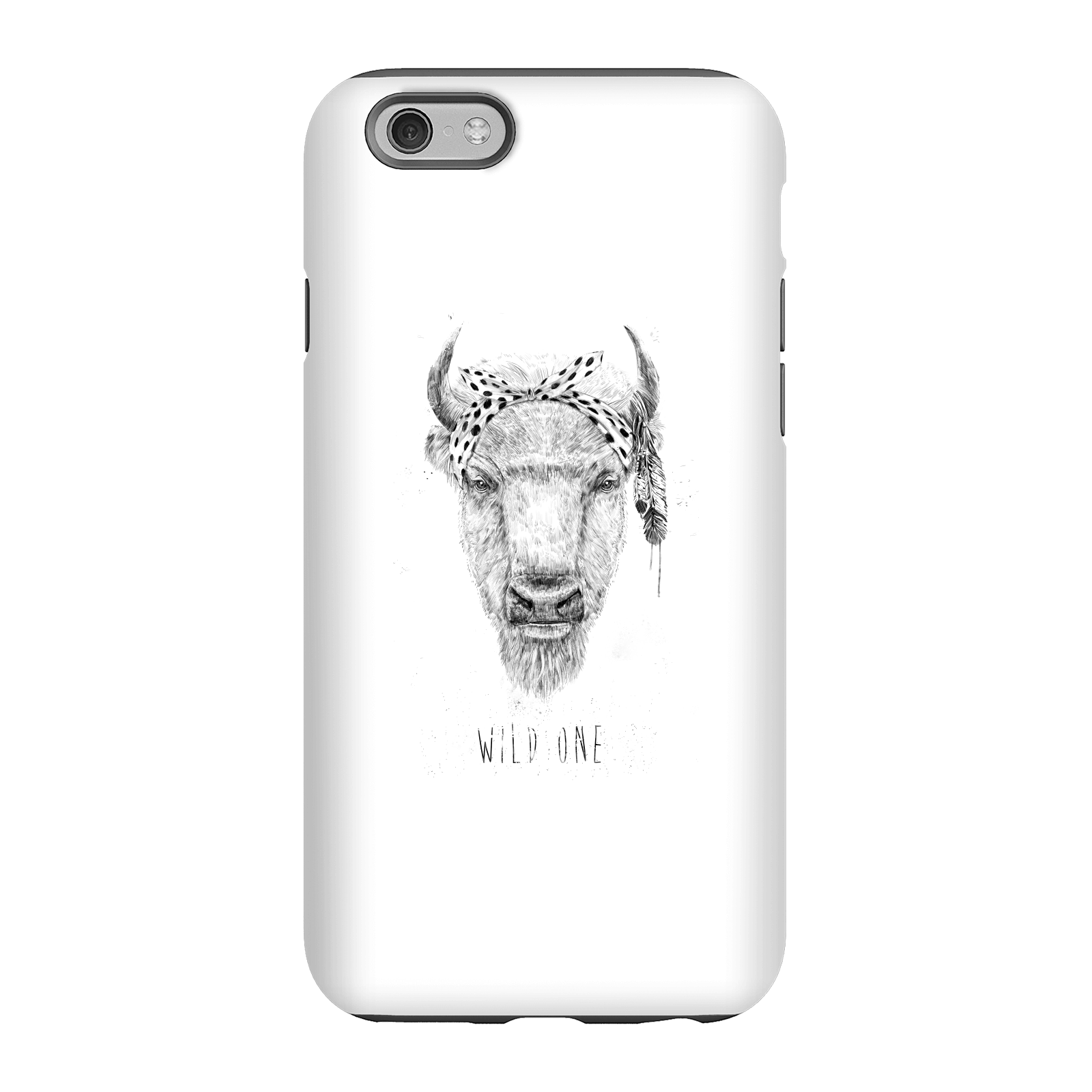 Balazs Solti Wild One Phone Case for iPhone and Android - iPhone 6S - Tough Case - Gloss