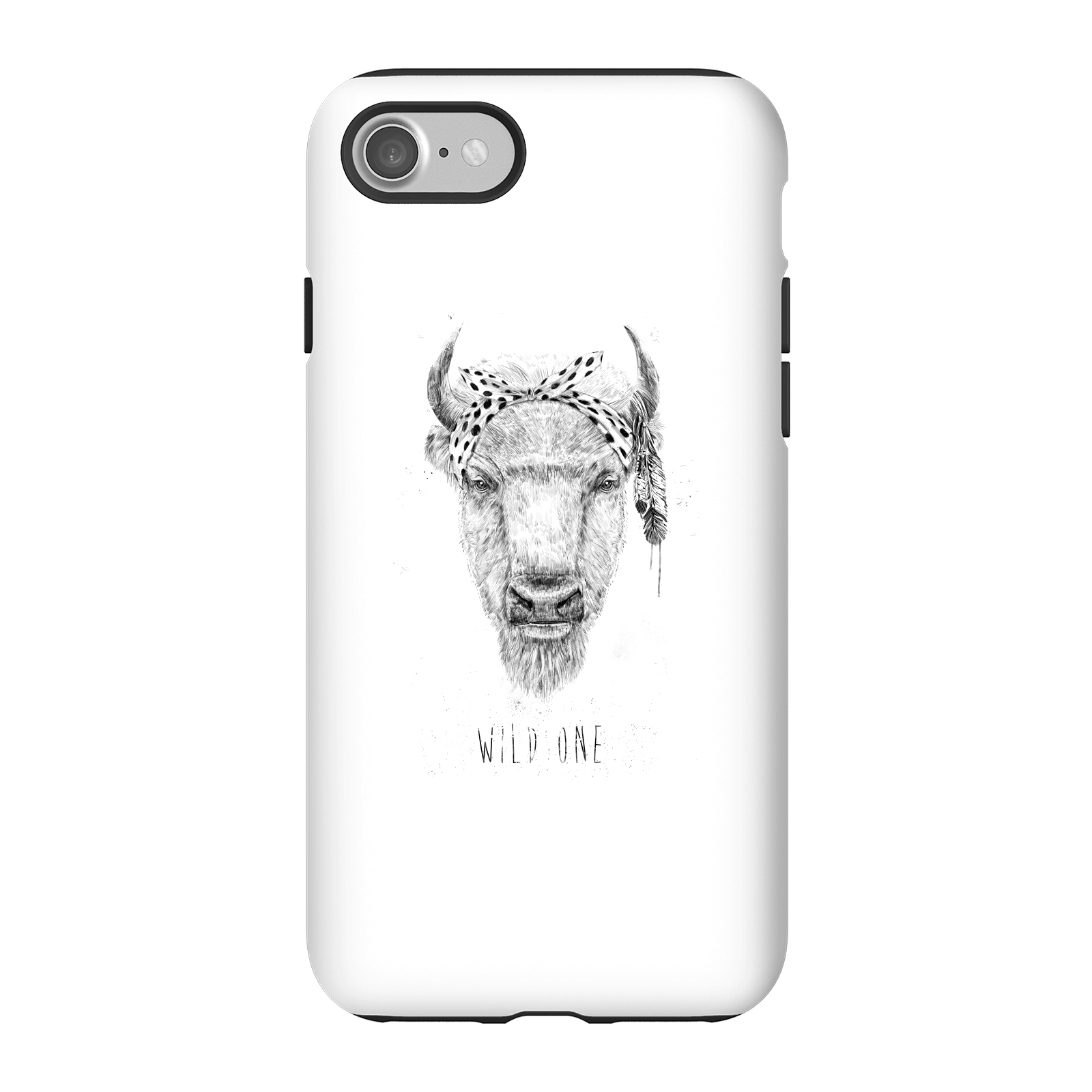 Balazs Solti Wild One Phone Case for iPhone and Android - iPhone 7 - Tough Case - Gloss