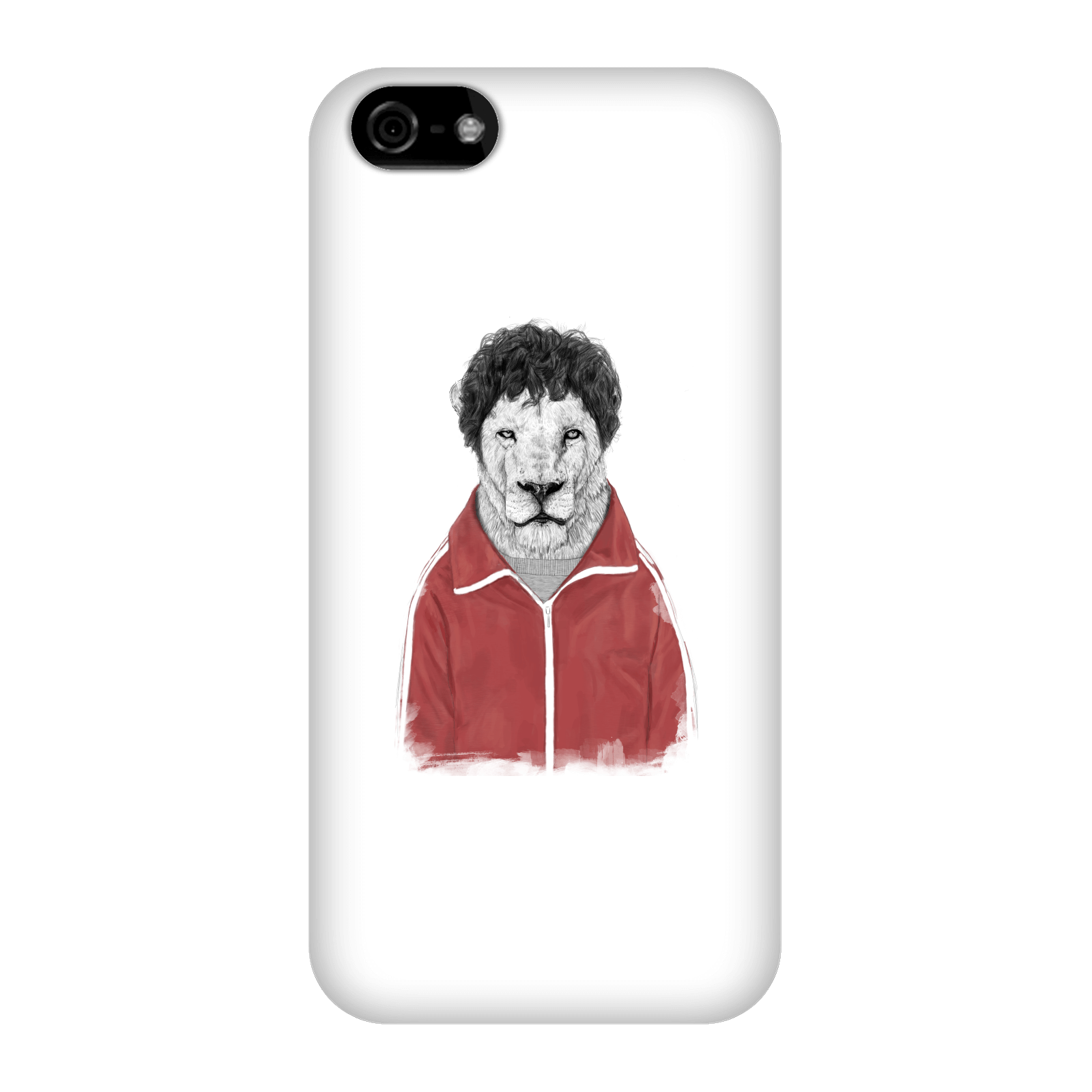 Balazs Solti Sporty Lion Phone Case for iPhone and Android - iPhone 5C - Snap Case - Matte