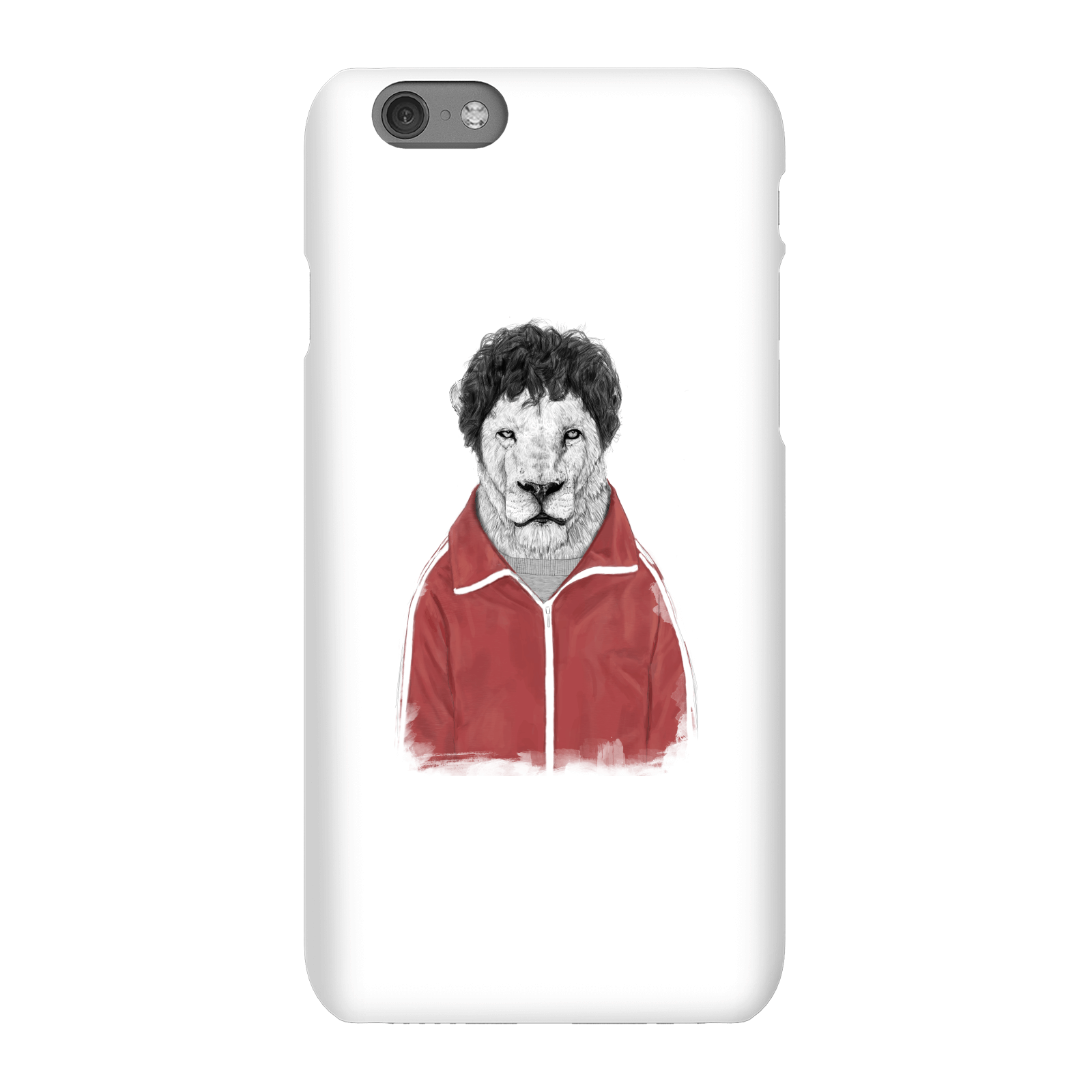 Balazs Solti Sporty Lion Phone Case for iPhone and Android - iPhone 6S - Snap Case - Matte