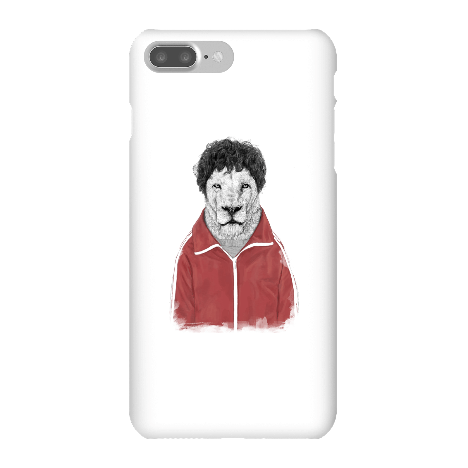 Balazs Solti Sporty Lion Phone Case for iPhone and Android - iPhone 7 Plus - Snap Case - Matte