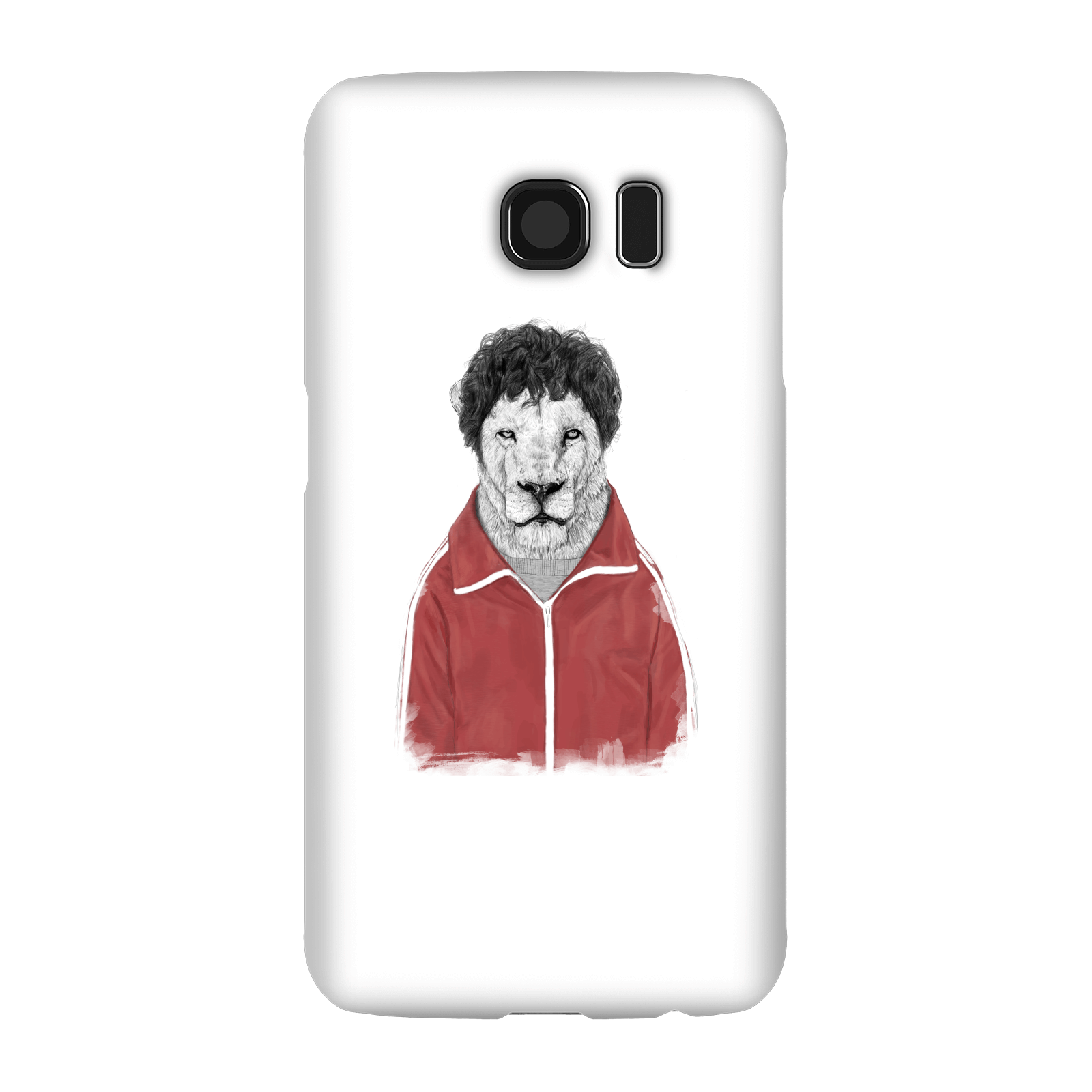 Balazs Solti Sporty Lion Phone Case for iPhone and Android - Samsung S6 - Snap Case - Matte
